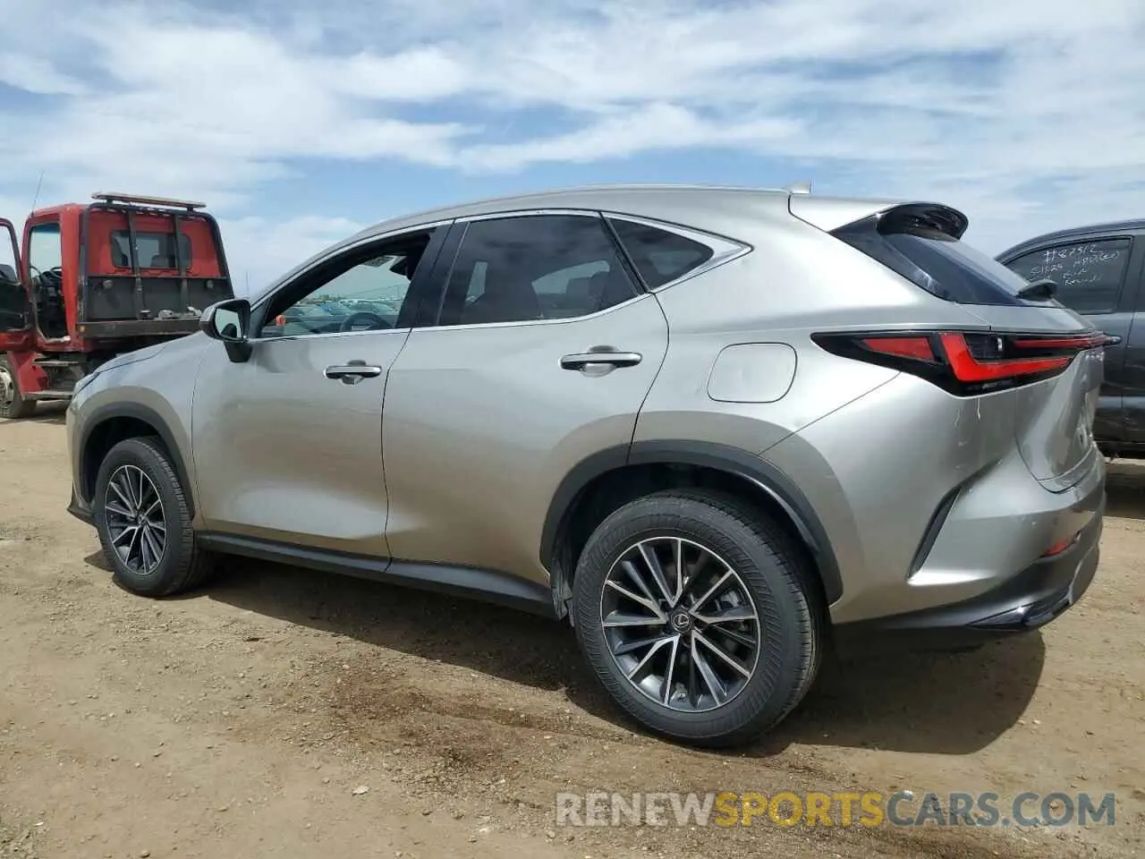 2 Photograph of a damaged car JTJGKCEZ7P2011042 LEXUS NX 350H 2023