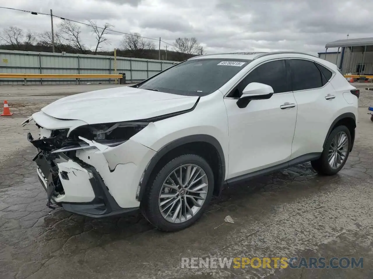 1 Фотография поврежденного автомобиля JTJGKCEZXP2013352 LEXUS NX 350H 2023