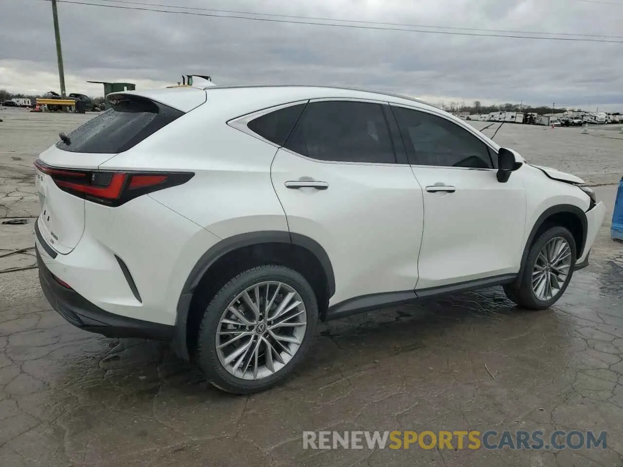 3 Фотография поврежденного автомобиля JTJGKCEZXP2013352 LEXUS NX 350H 2023