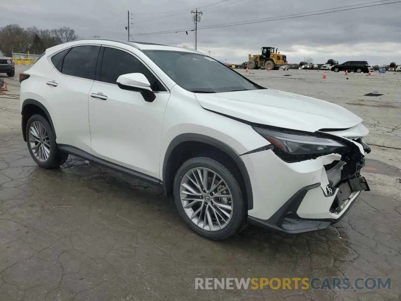 4 Фотография поврежденного автомобиля JTJGKCEZXP2013352 LEXUS NX 350H 2023