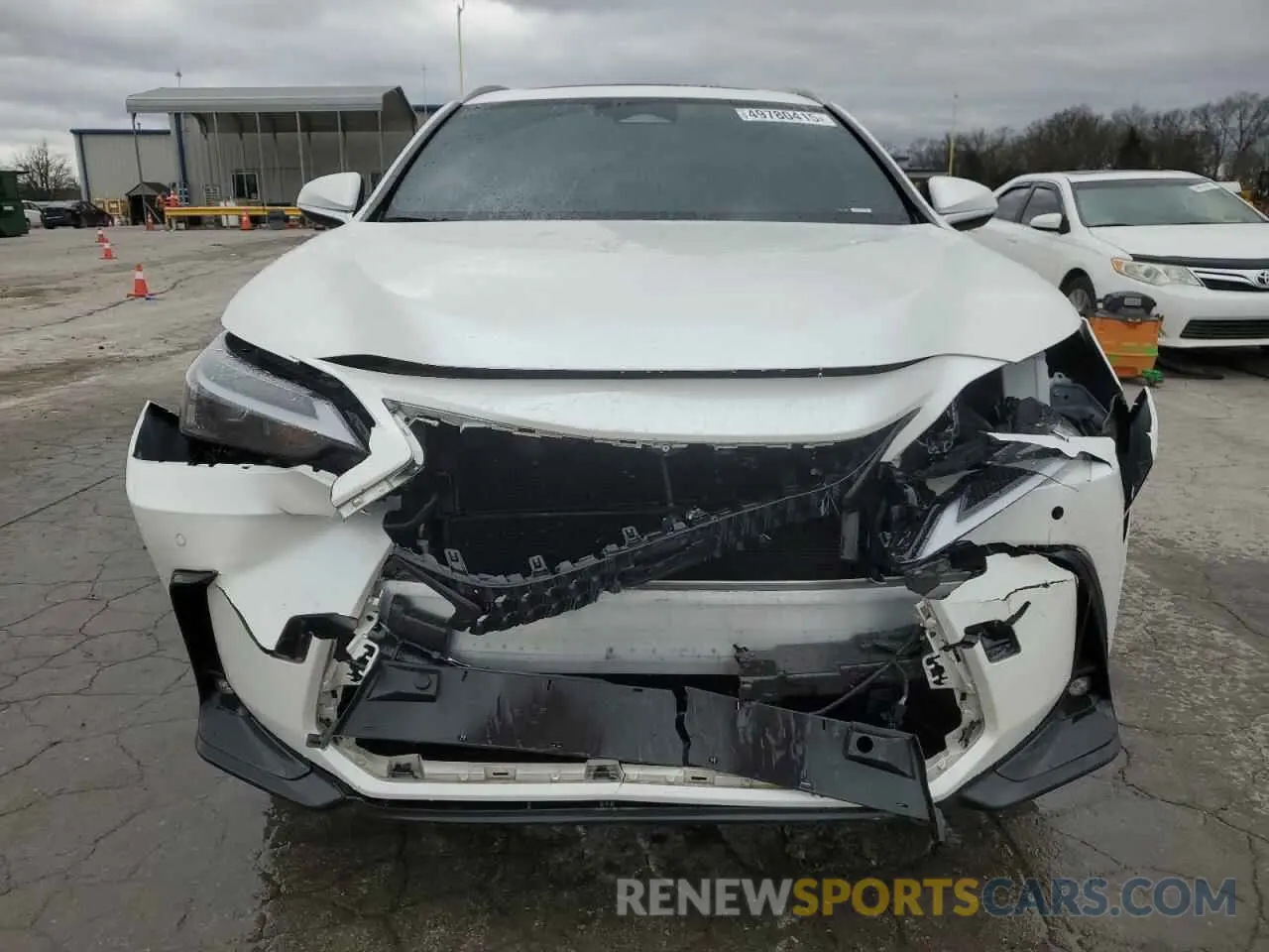 5 Фотография поврежденного автомобиля JTJGKCEZXP2013352 LEXUS NX 350H 2023