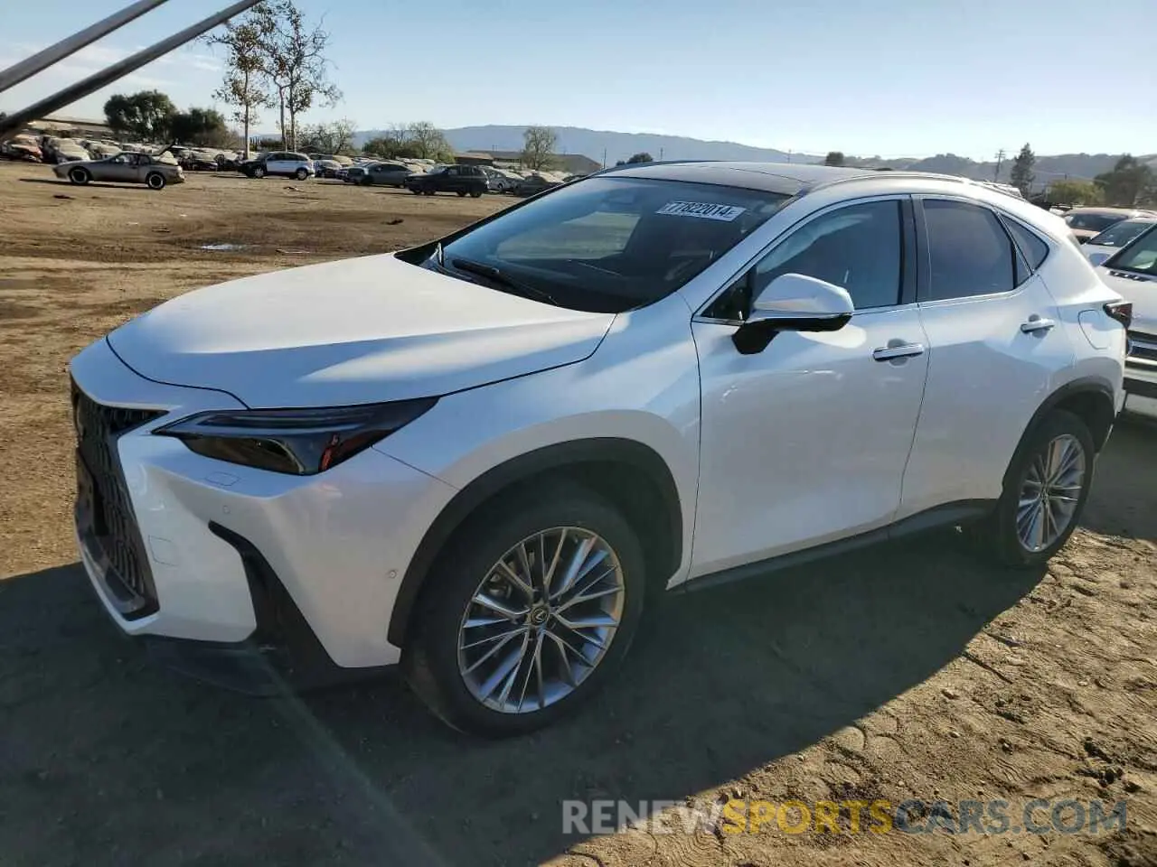 1 Photograph of a damaged car JTJHKCEZ1P5008530 LEXUS NX 350H 2023
