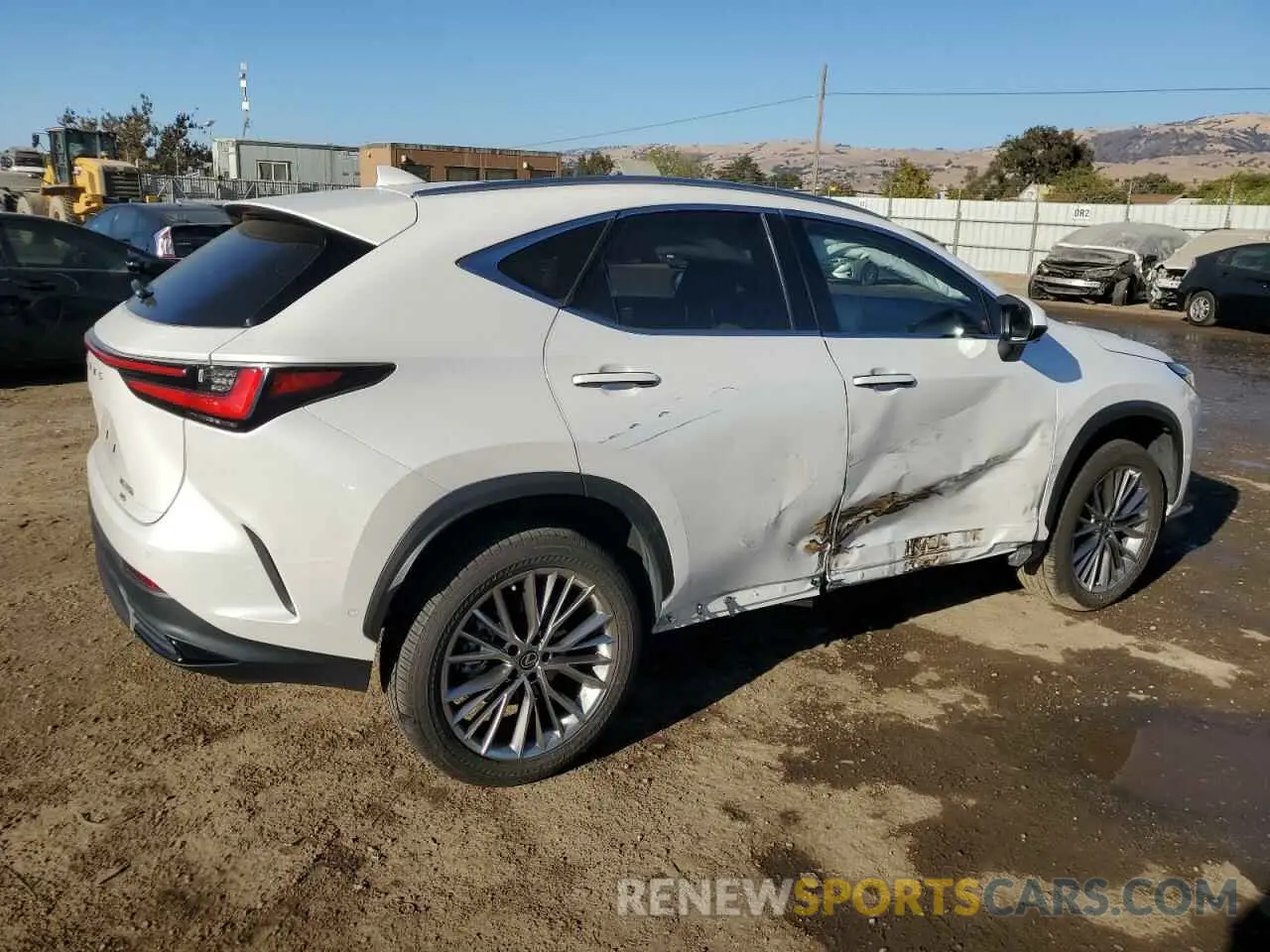 3 Photograph of a damaged car JTJHKCEZ1P5008530 LEXUS NX 350H 2023