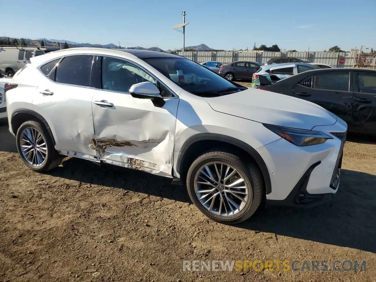 4 Photograph of a damaged car JTJHKCEZ1P5008530 LEXUS NX 350H 2023