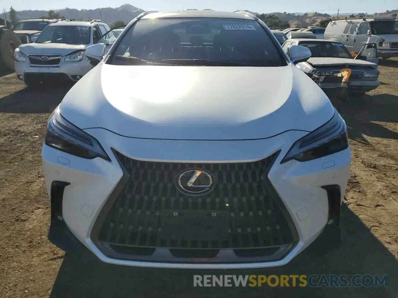 5 Photograph of a damaged car JTJHKCEZ1P5008530 LEXUS NX 350H 2023