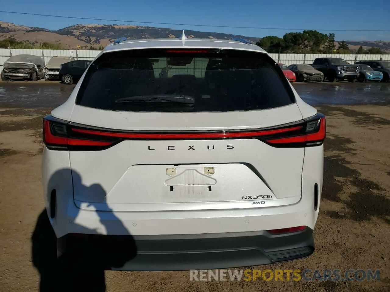 6 Photograph of a damaged car JTJHKCEZ1P5008530 LEXUS NX 350H 2023