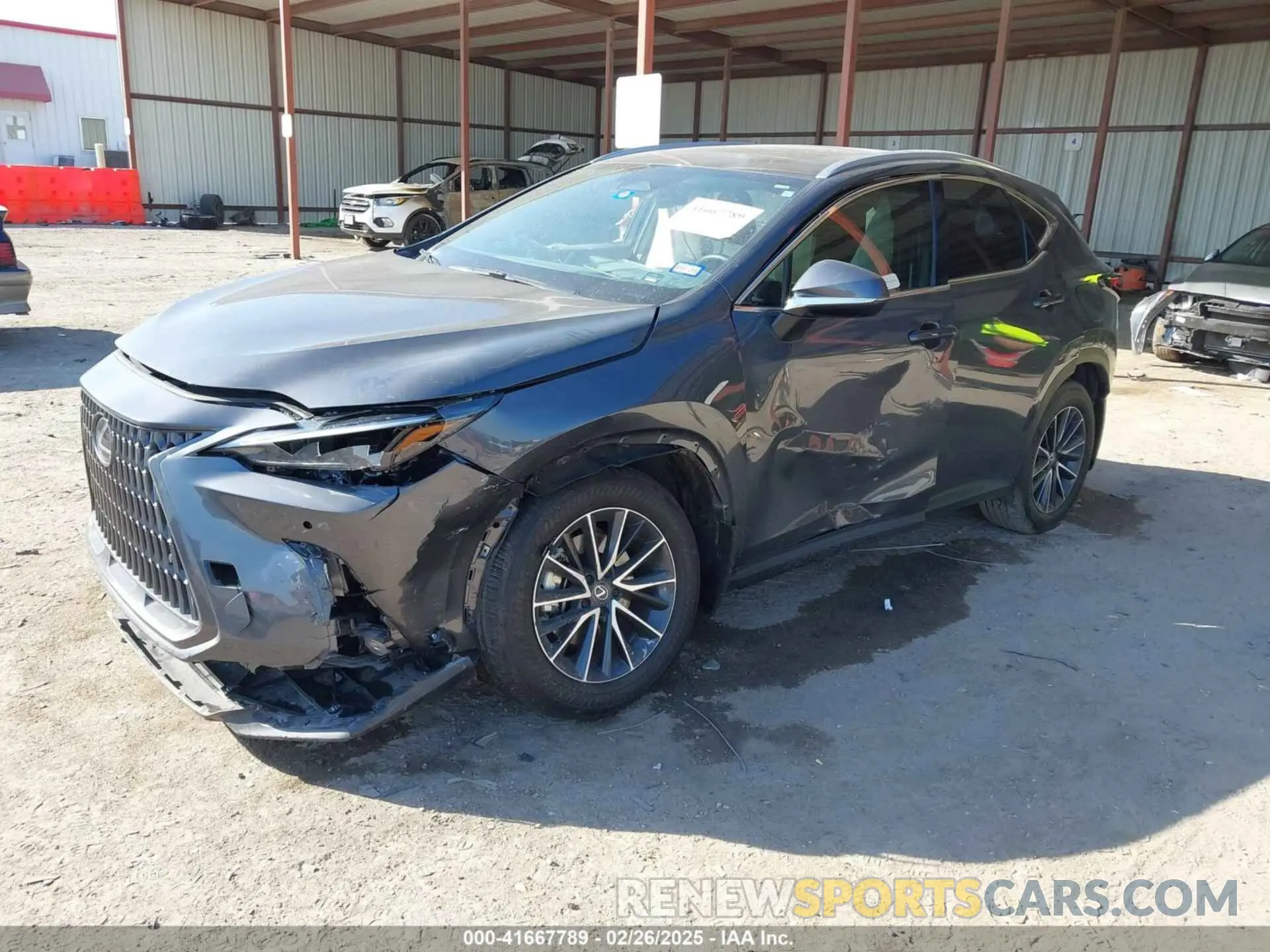2 Фотография поврежденного автомобиля 2T2GKCEZ4RC023717 LEXUS NX 350H 2024