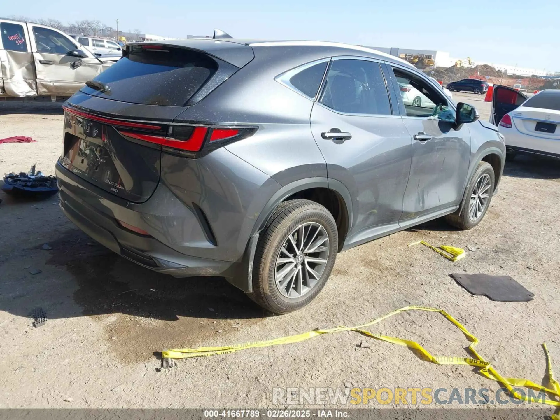 4 Фотография поврежденного автомобиля 2T2GKCEZ4RC023717 LEXUS NX 350H 2024