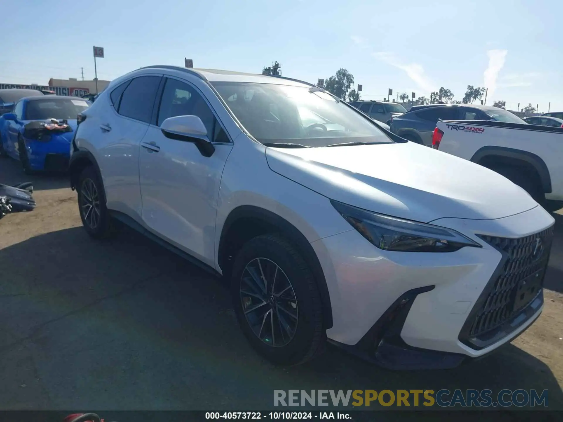 1 Photograph of a damaged car JTJAKCEZ1R2028654 LEXUS NX 350H 2024
