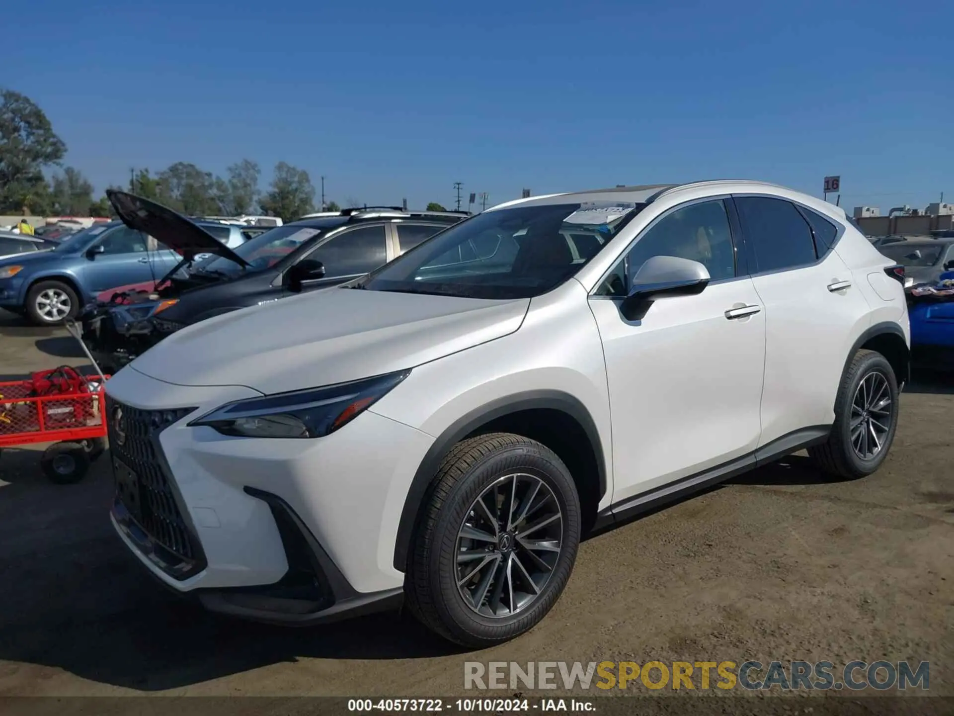 2 Photograph of a damaged car JTJAKCEZ1R2028654 LEXUS NX 350H 2024