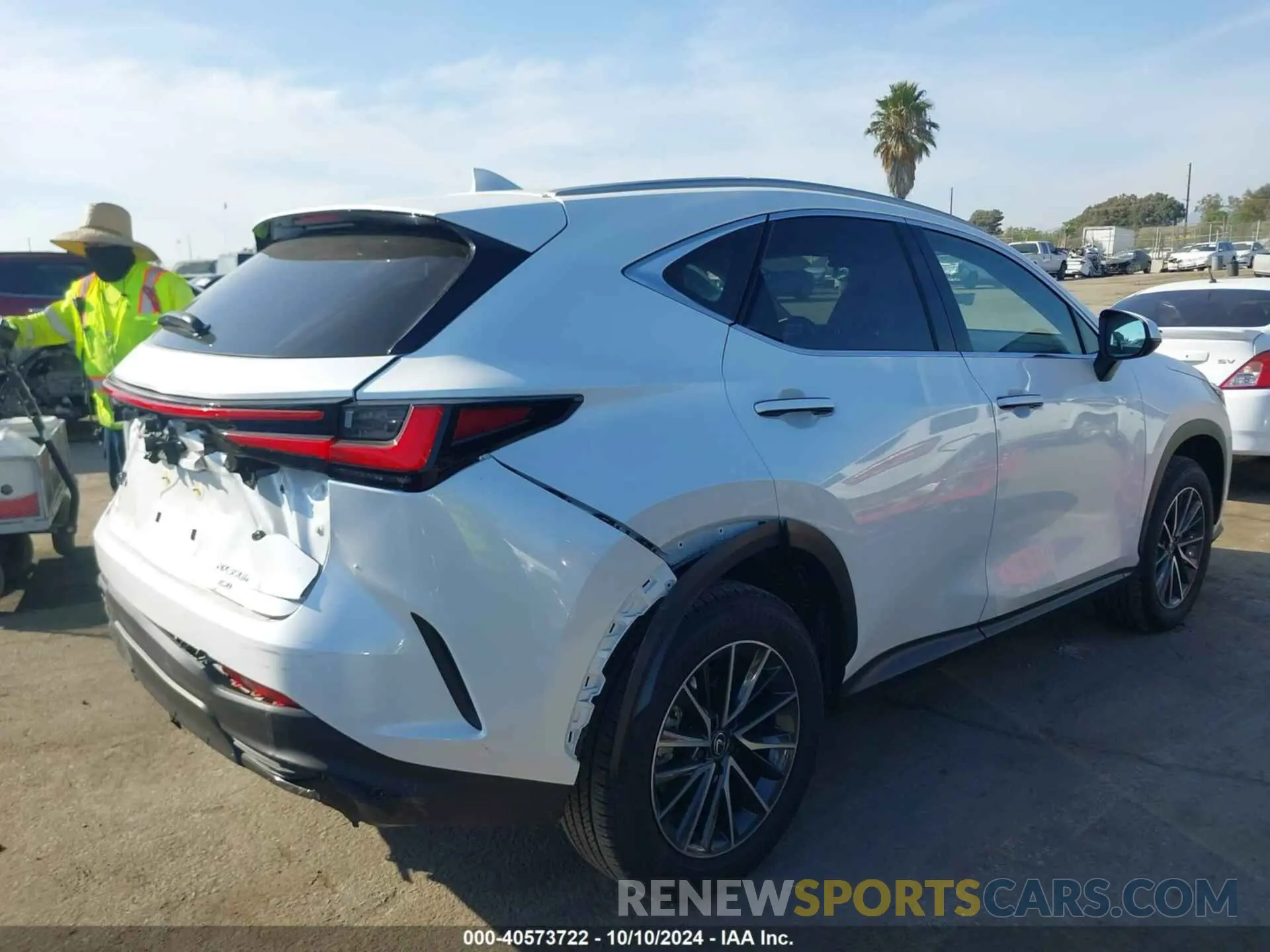 4 Photograph of a damaged car JTJAKCEZ1R2028654 LEXUS NX 350H 2024
