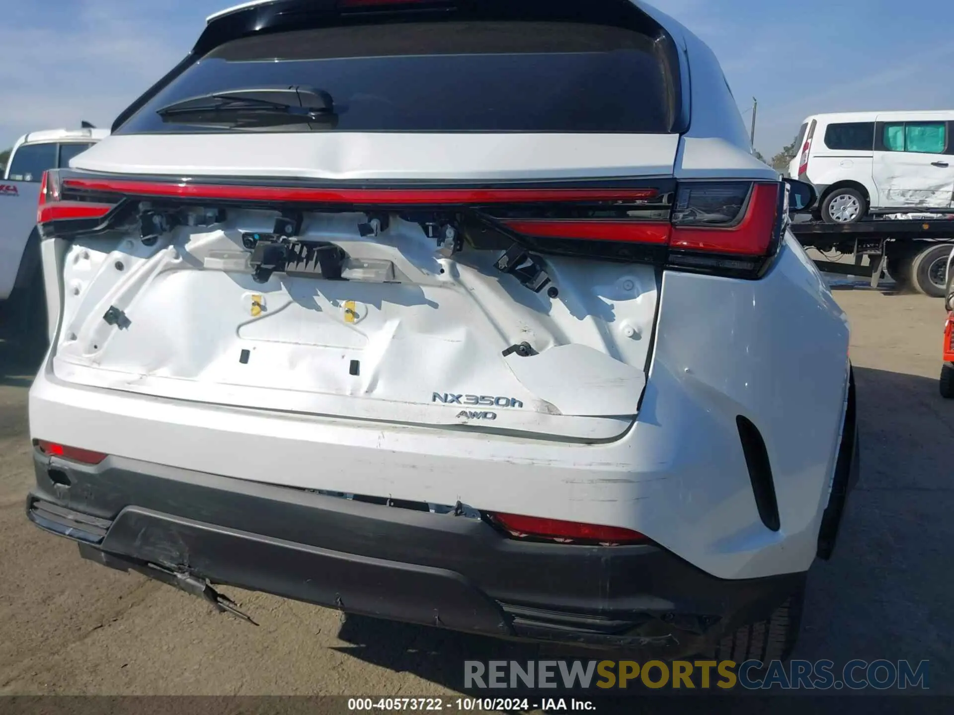 6 Photograph of a damaged car JTJAKCEZ1R2028654 LEXUS NX 350H 2024