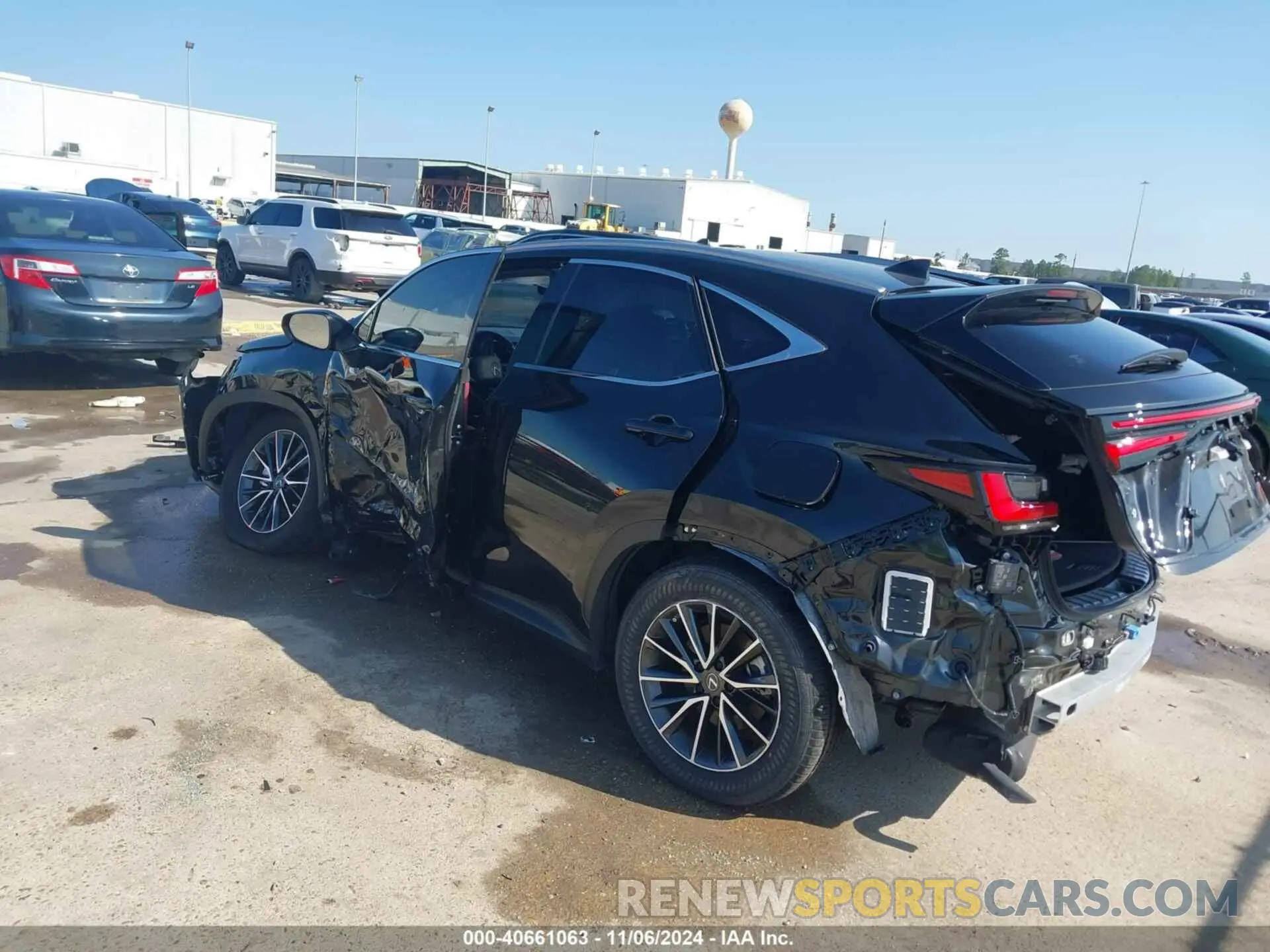3 Photograph of a damaged car JTJAKCEZ5R2023862 LEXUS NX 350H 2024