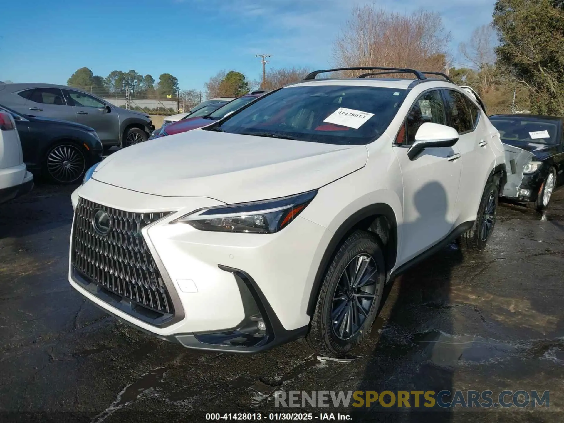 2 Photograph of a damaged car JTJGKCEZ3R5010214 LEXUS NX 350H 2024