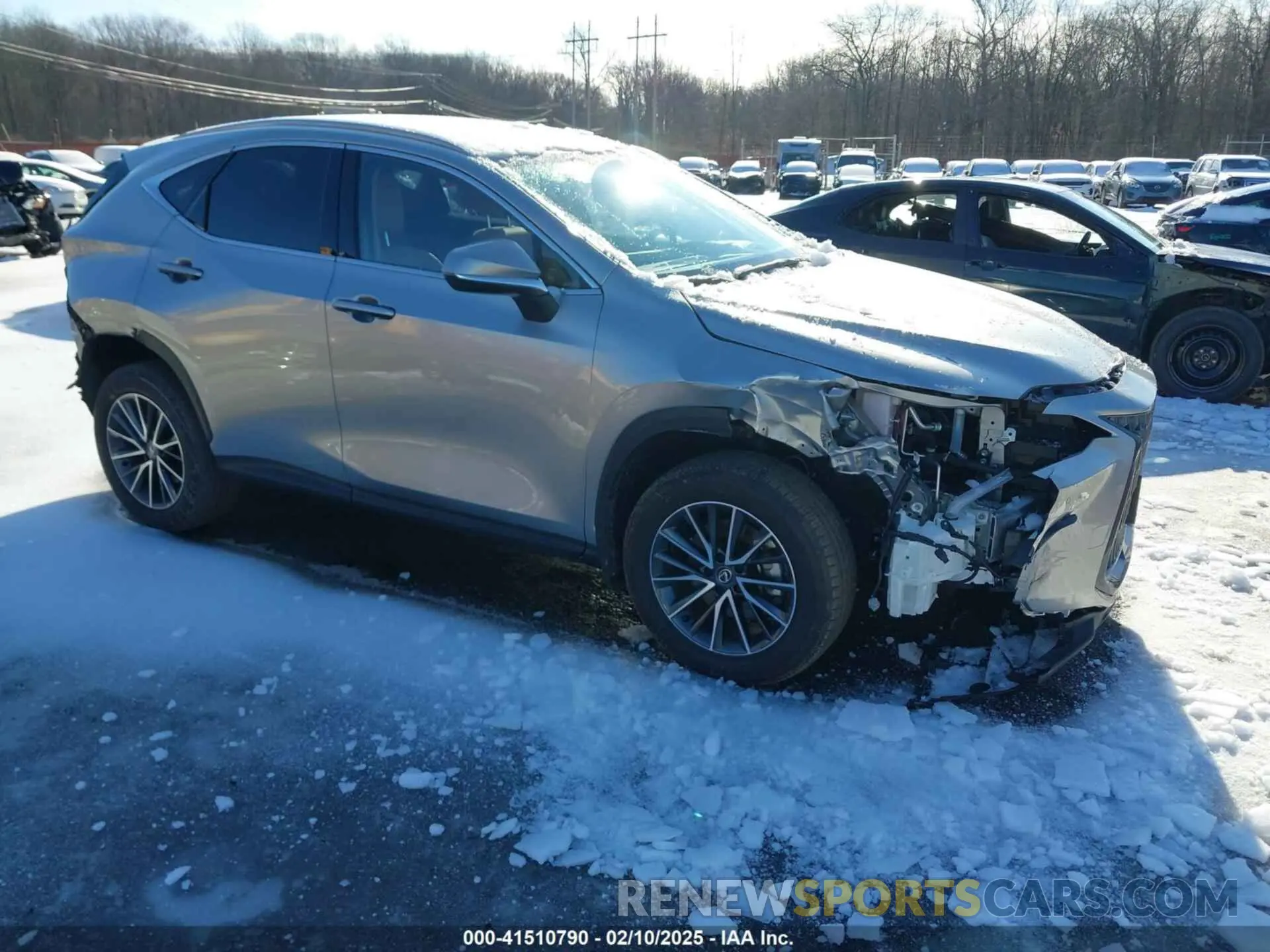 1 Photograph of a damaged car JTJGKCEZ3R5021908 LEXUS NX 350H 2024