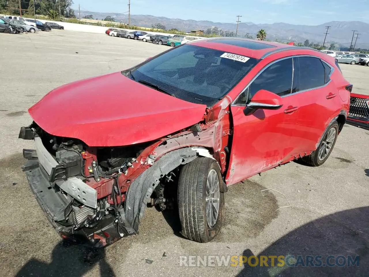 1 Photograph of a damaged car JTJGKCEZ6R2024626 LEXUS NX 350H 2024
