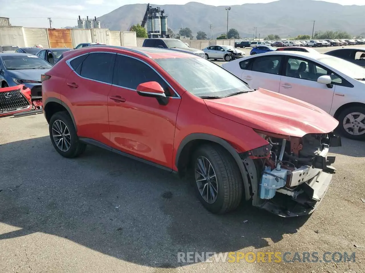 4 Photograph of a damaged car JTJGKCEZ6R2024626 LEXUS NX 350H 2024