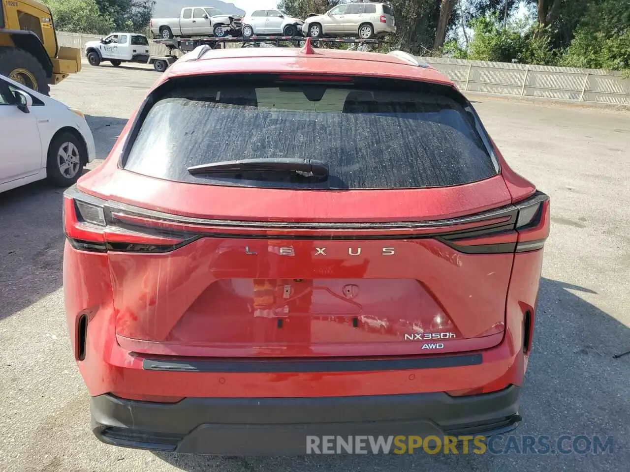 6 Photograph of a damaged car JTJGKCEZ6R2024626 LEXUS NX 350H 2024