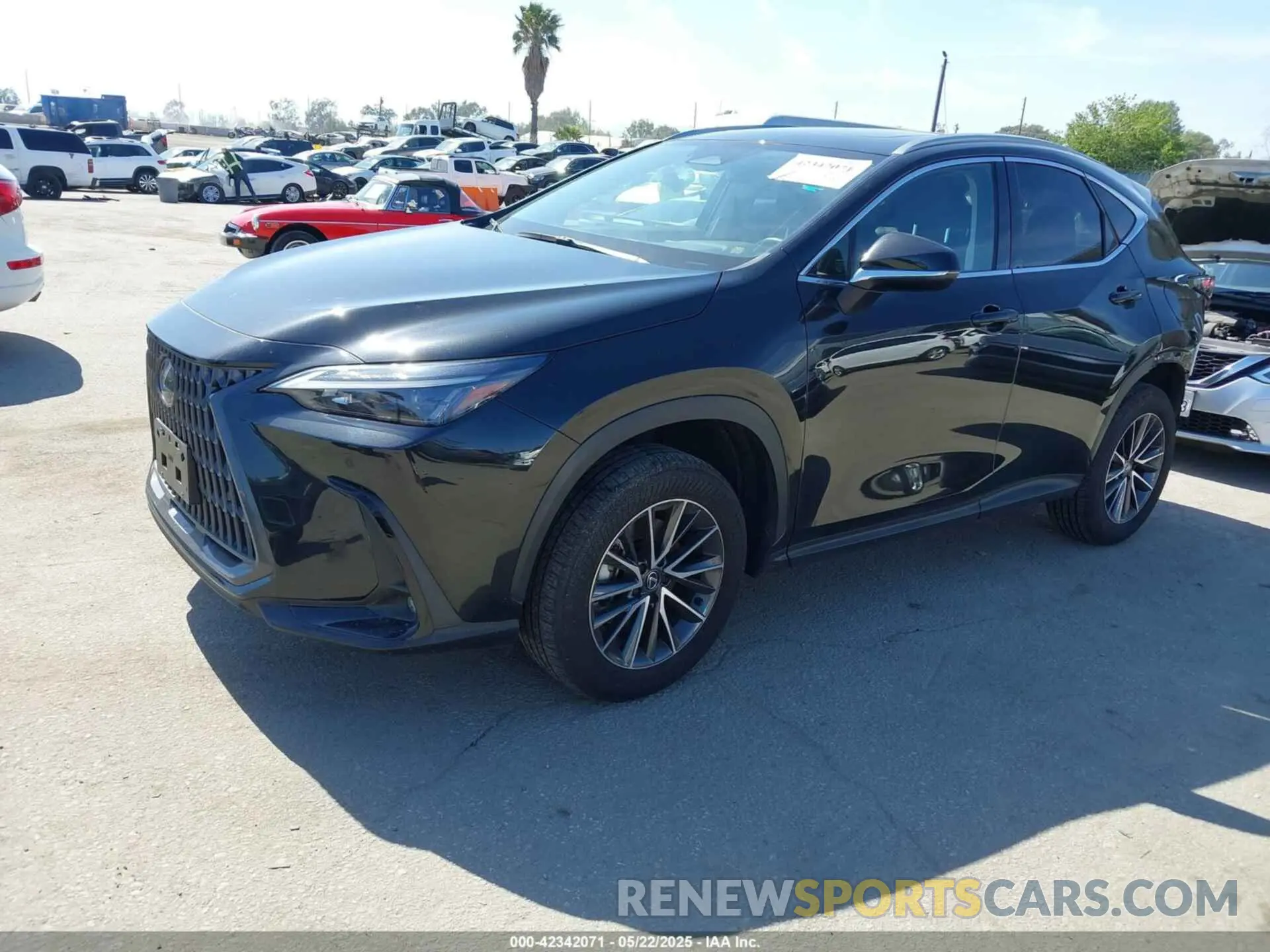 2 Photograph of a damaged car JTJGKCEZ6R2033231 LEXUS NX 350H 2024
