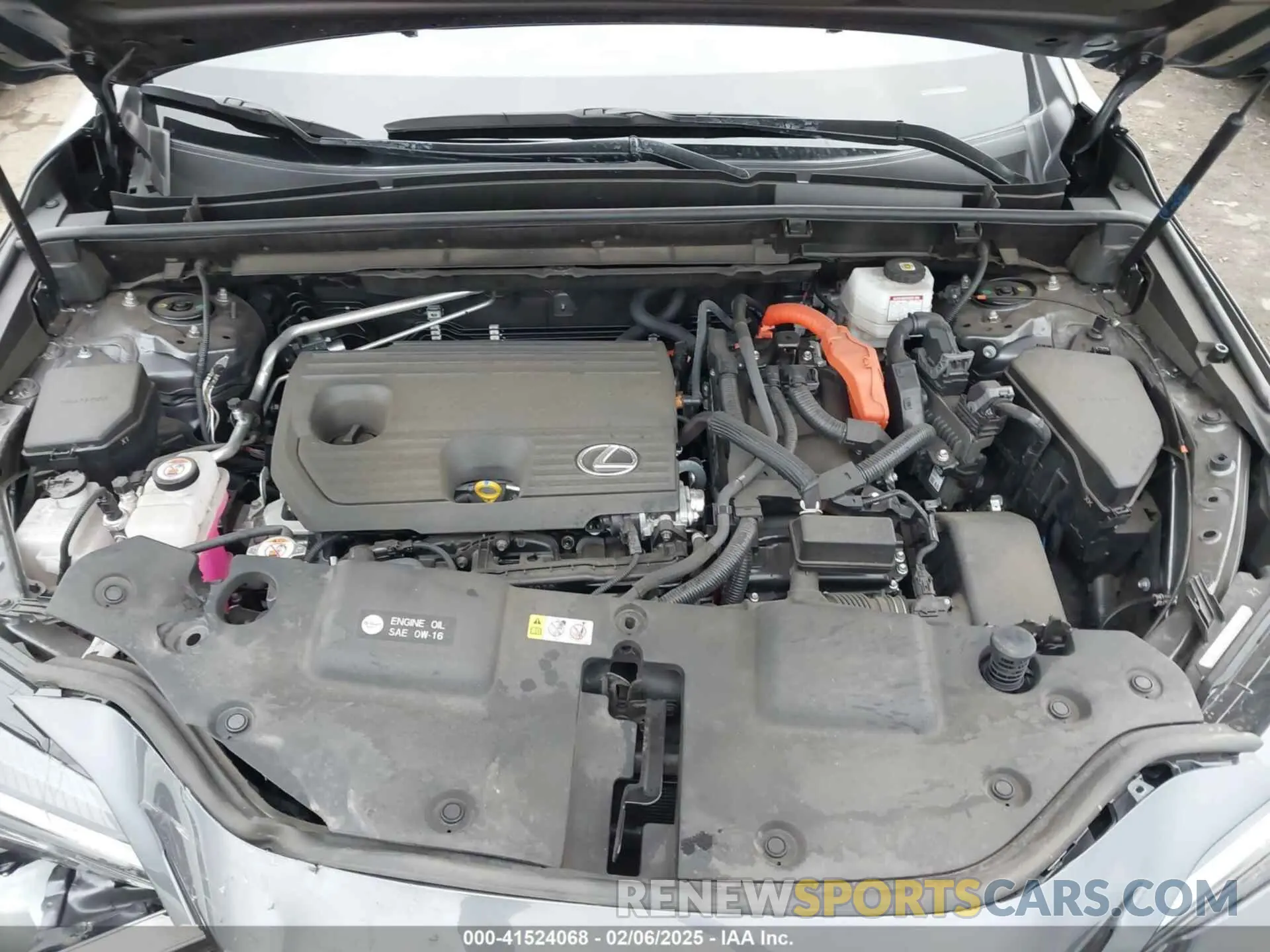 10 Photograph of a damaged car JTJGKCEZ8R5013271 LEXUS NX 350H 2024