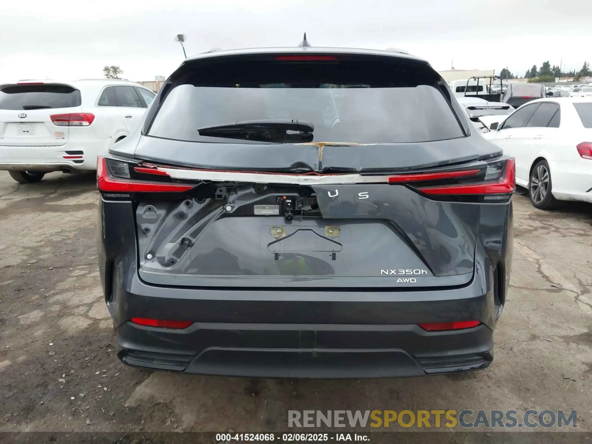 16 Photograph of a damaged car JTJGKCEZ8R5013271 LEXUS NX 350H 2024