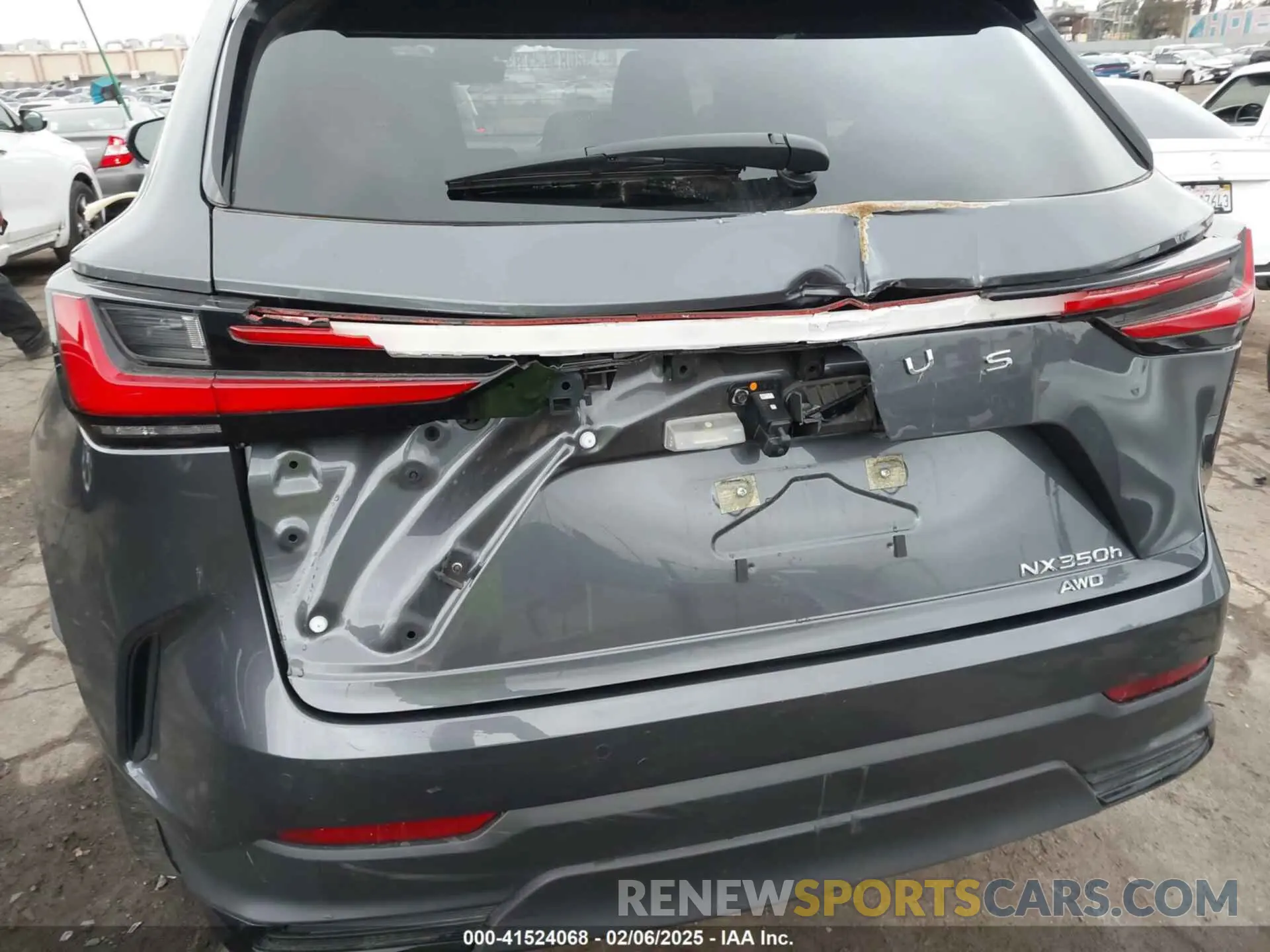17 Photograph of a damaged car JTJGKCEZ8R5013271 LEXUS NX 350H 2024