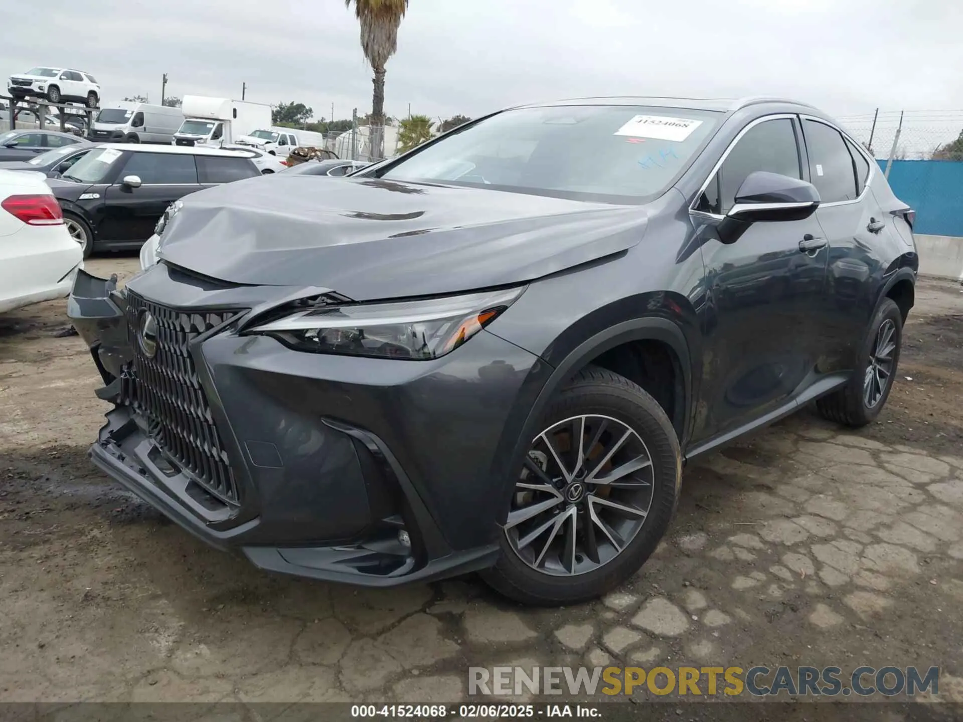 2 Photograph of a damaged car JTJGKCEZ8R5013271 LEXUS NX 350H 2024