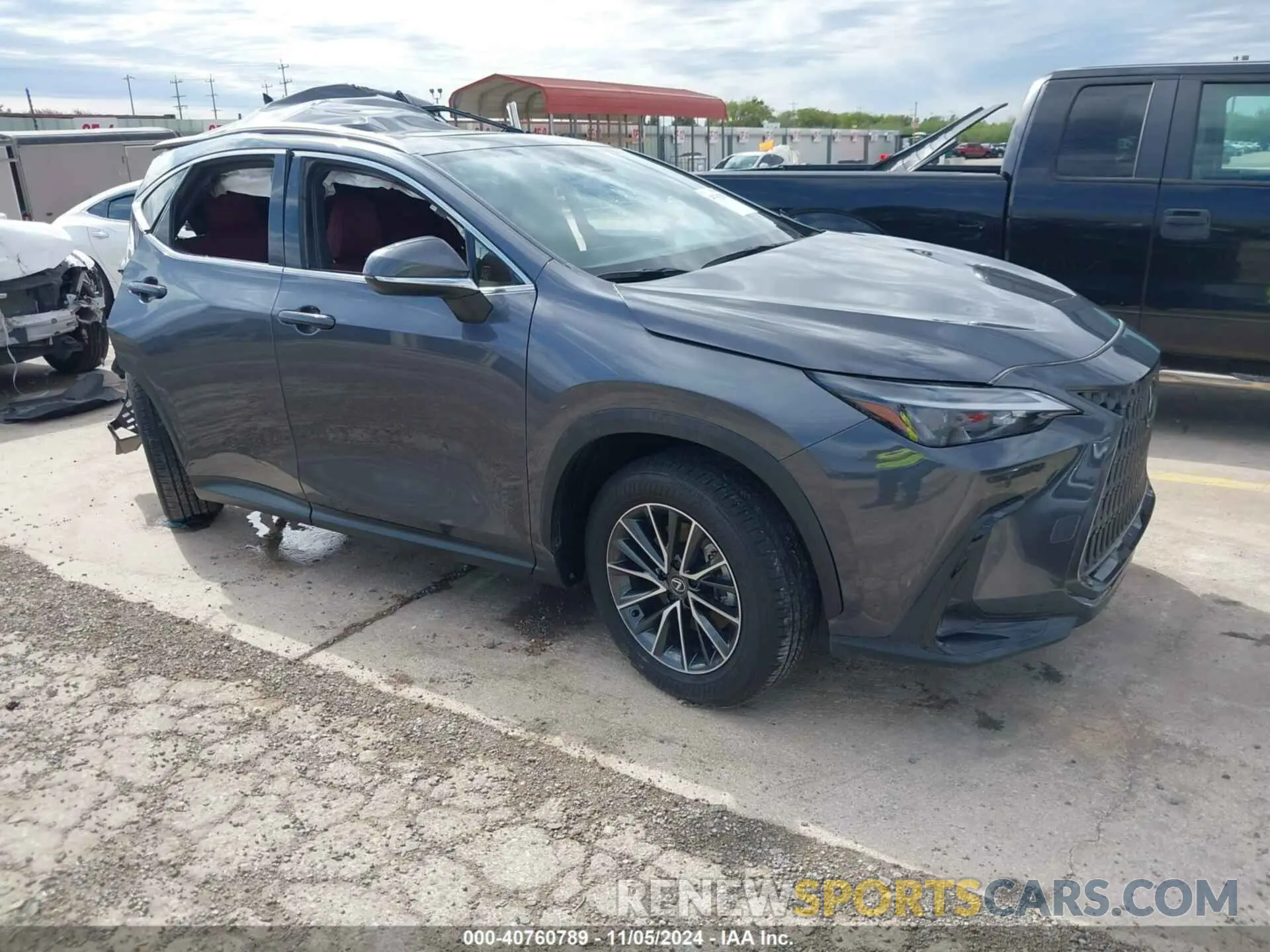 1 Photograph of a damaged car JTJGKCEZ9R2034972 LEXUS NX 350H 2024