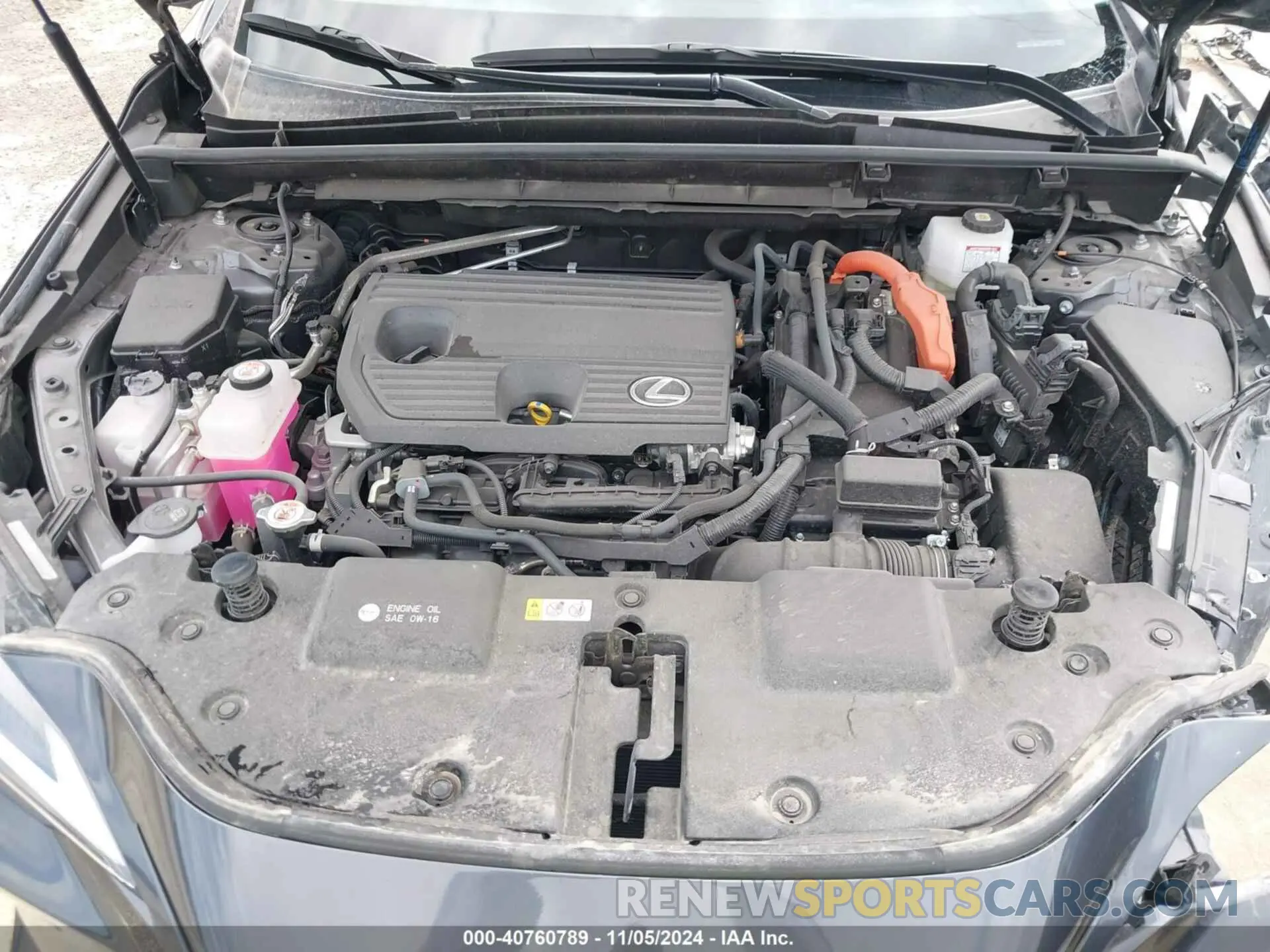 10 Photograph of a damaged car JTJGKCEZ9R2034972 LEXUS NX 350H 2024