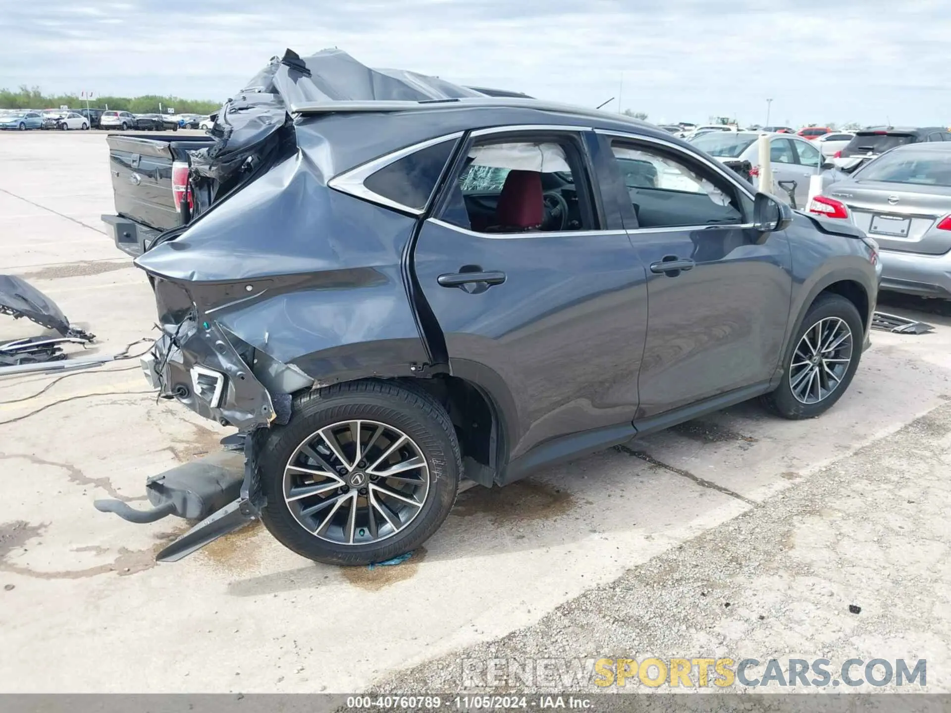 4 Photograph of a damaged car JTJGKCEZ9R2034972 LEXUS NX 350H 2024