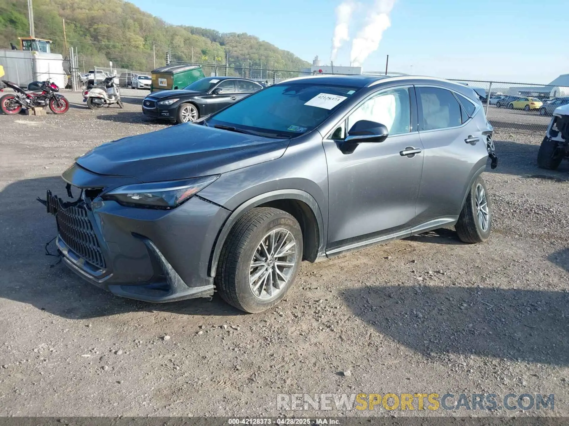 2 Фотография поврежденного автомобиля JTJGKCEZ9R5015241 LEXUS NX 350H 2024