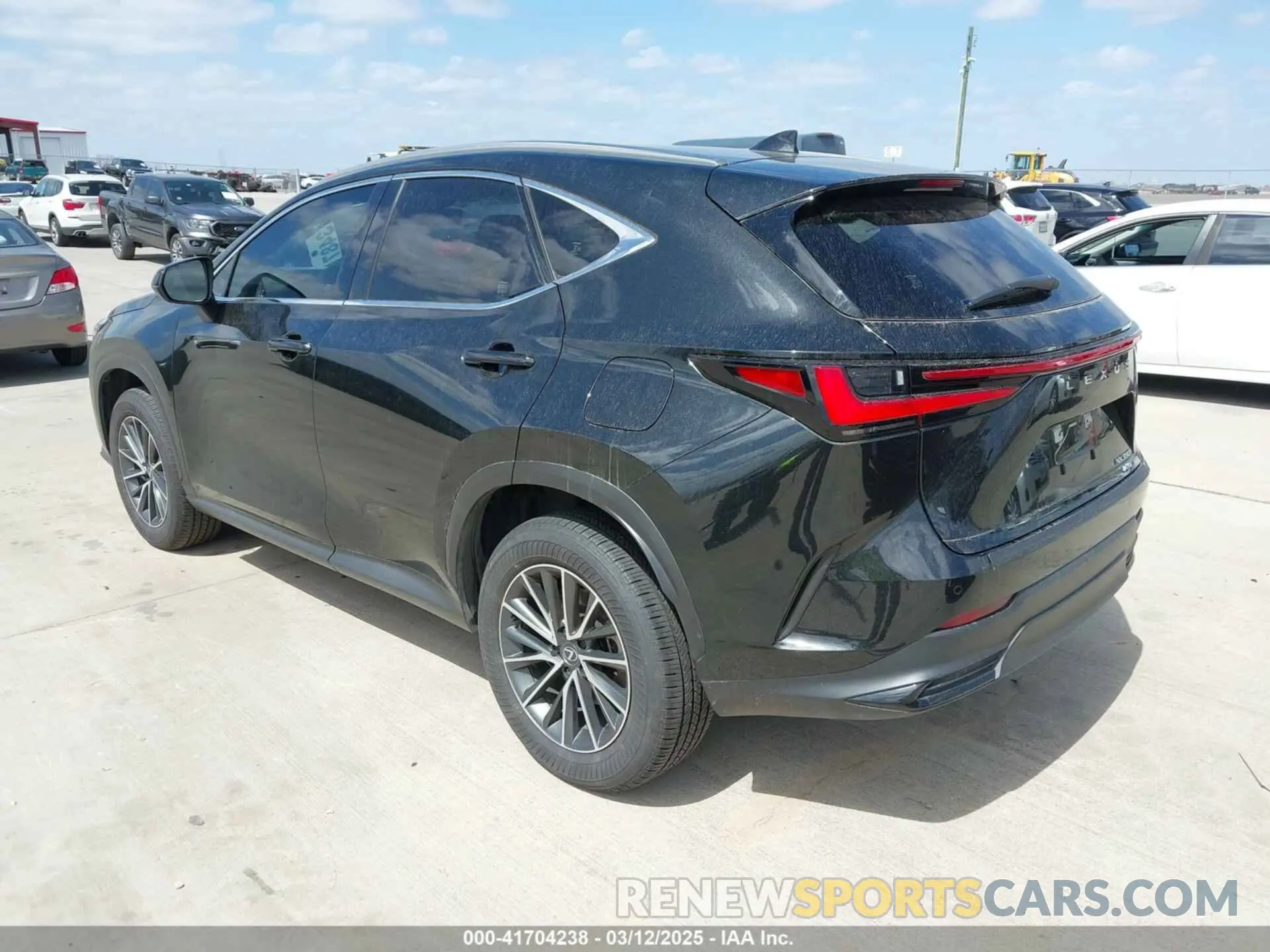 3 Photograph of a damaged car JTJGKCEZ9R5020262 LEXUS NX 350H 2024