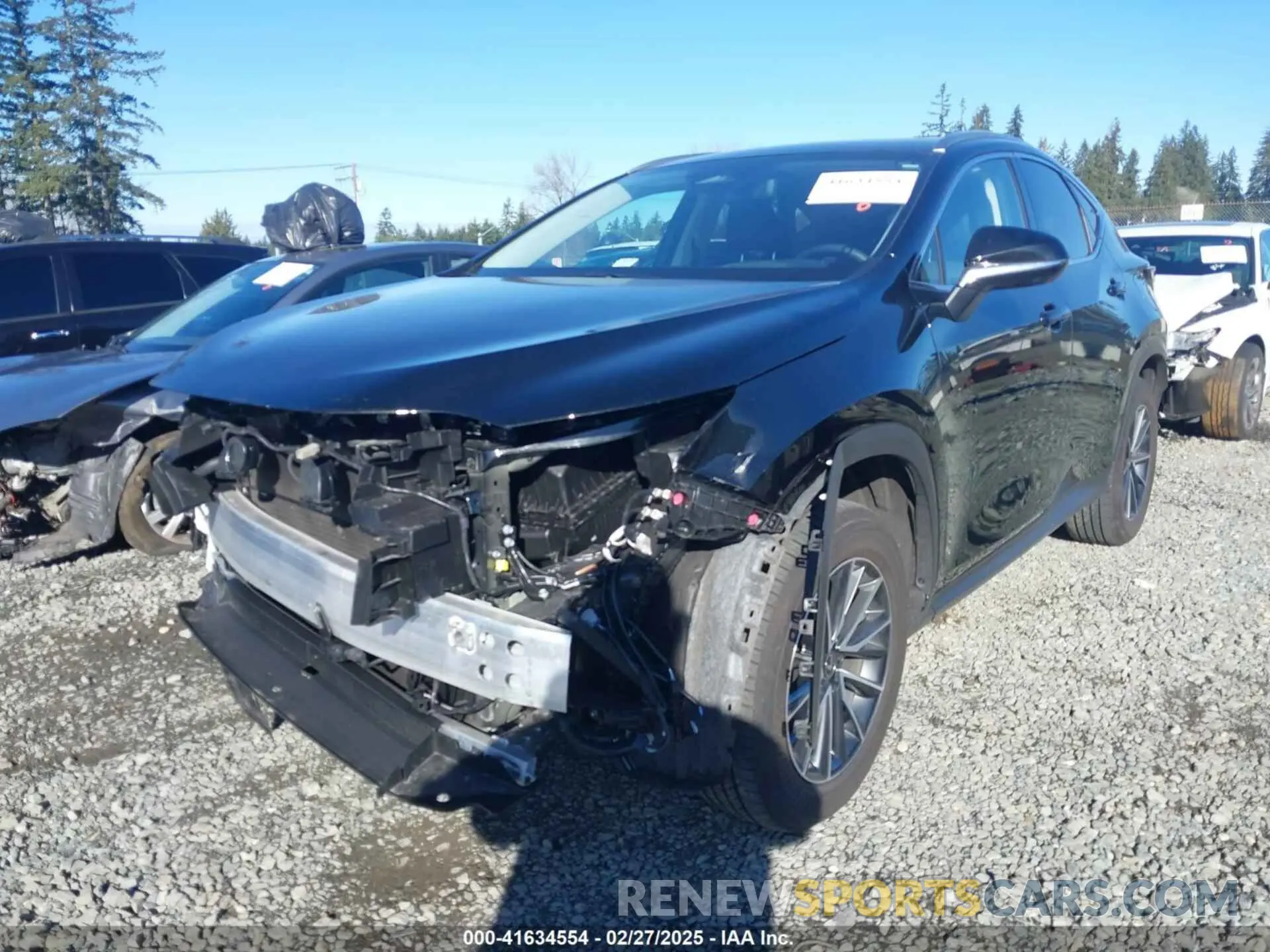 2 Photograph of a damaged car JTJGKCEZ9R5021993 LEXUS NX 350H 2024