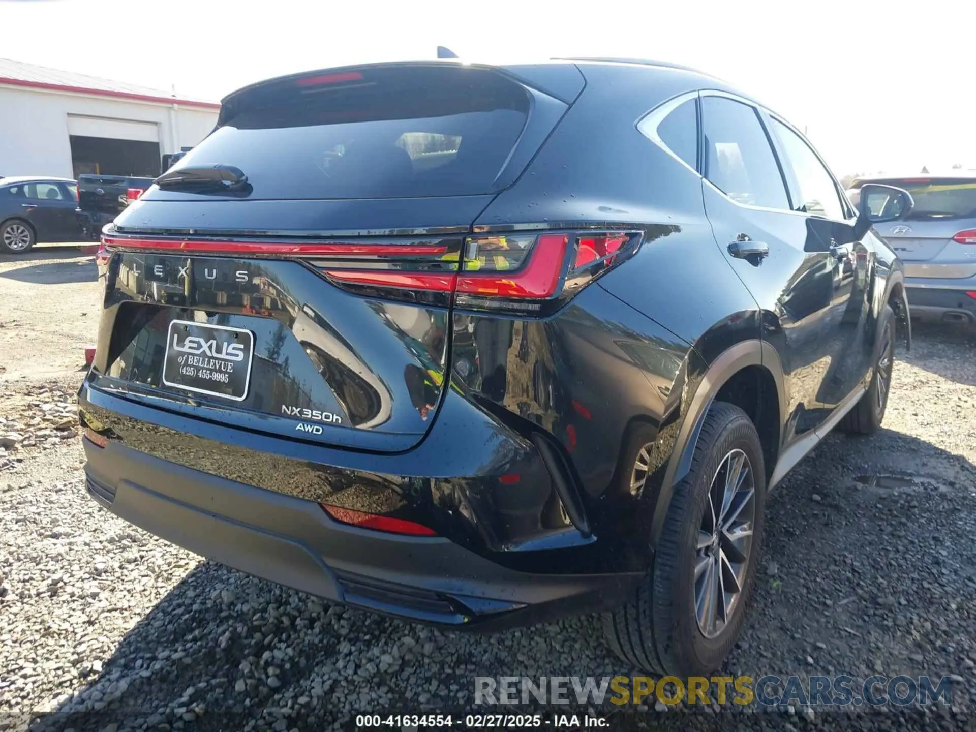 4 Photograph of a damaged car JTJGKCEZ9R5021993 LEXUS NX 350H 2024