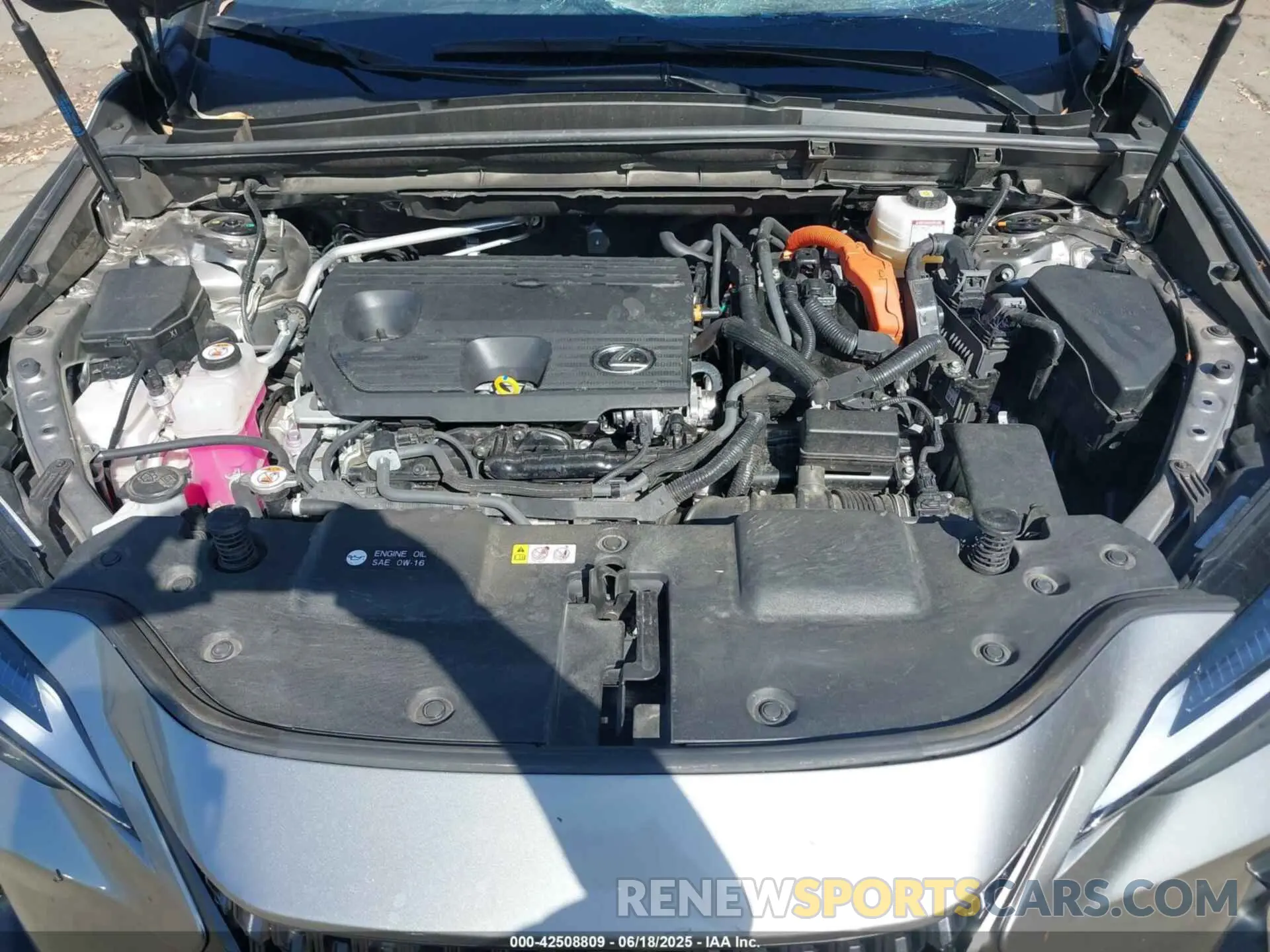 10 Photograph of a damaged car JTJHKCEZ5R5014365 LEXUS NX 350H 2024