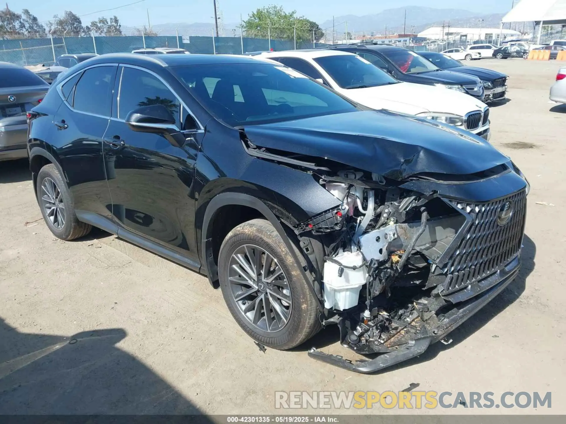 1 Photograph of a damaged car 2T2AKCEZ5SC035967 LEXUS NX 350H 2025