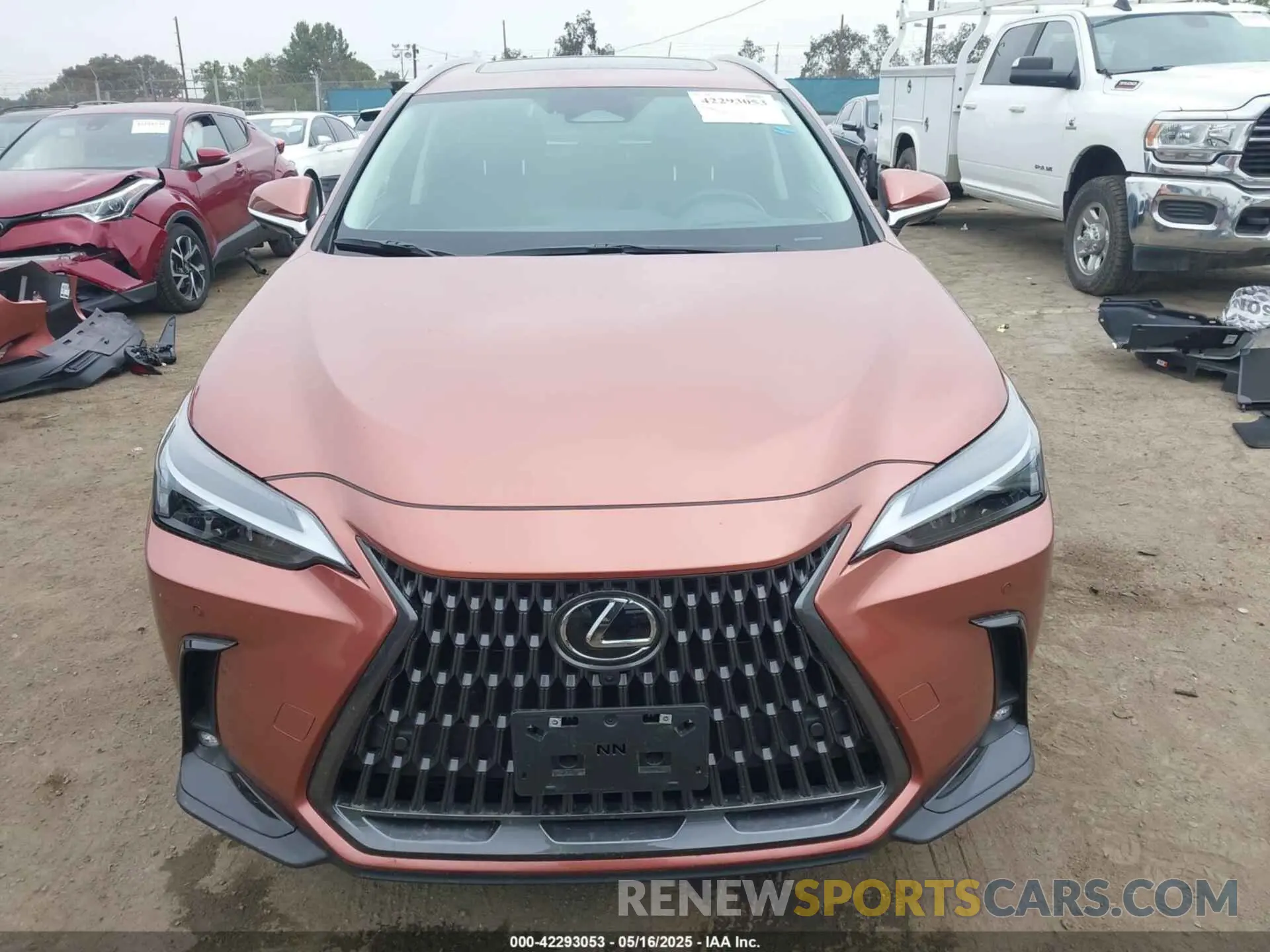 13 Photograph of a damaged car 2T2GKCEZ1SC040979 LEXUS NX 350H 2025