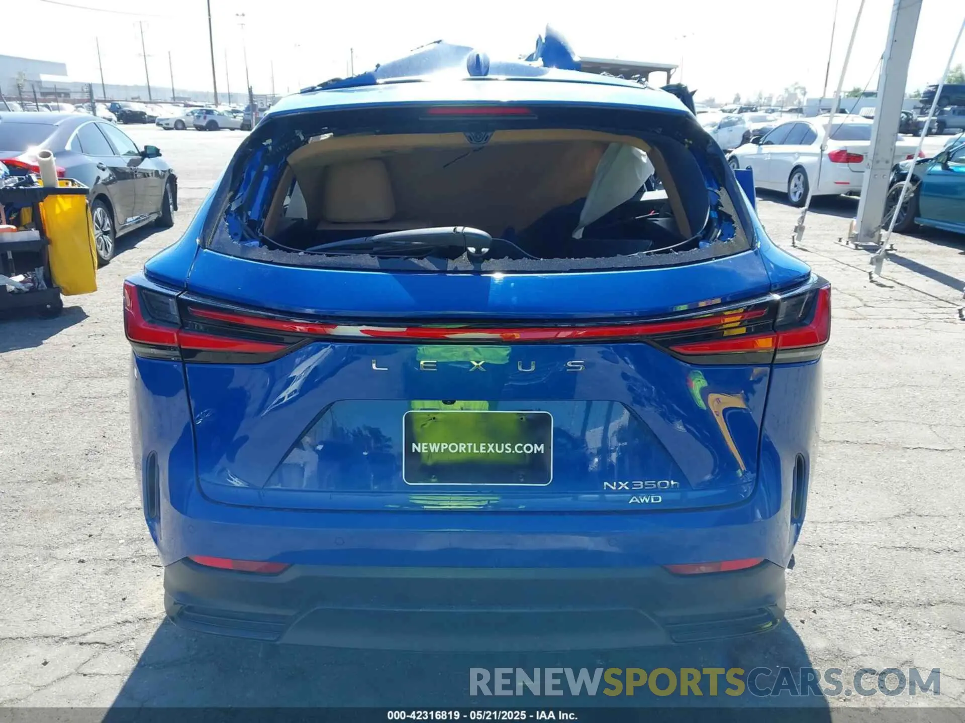 15 Фотография поврежденного автомобиля 2T2GKCEZ4SC033637 LEXUS NX 350H 2025