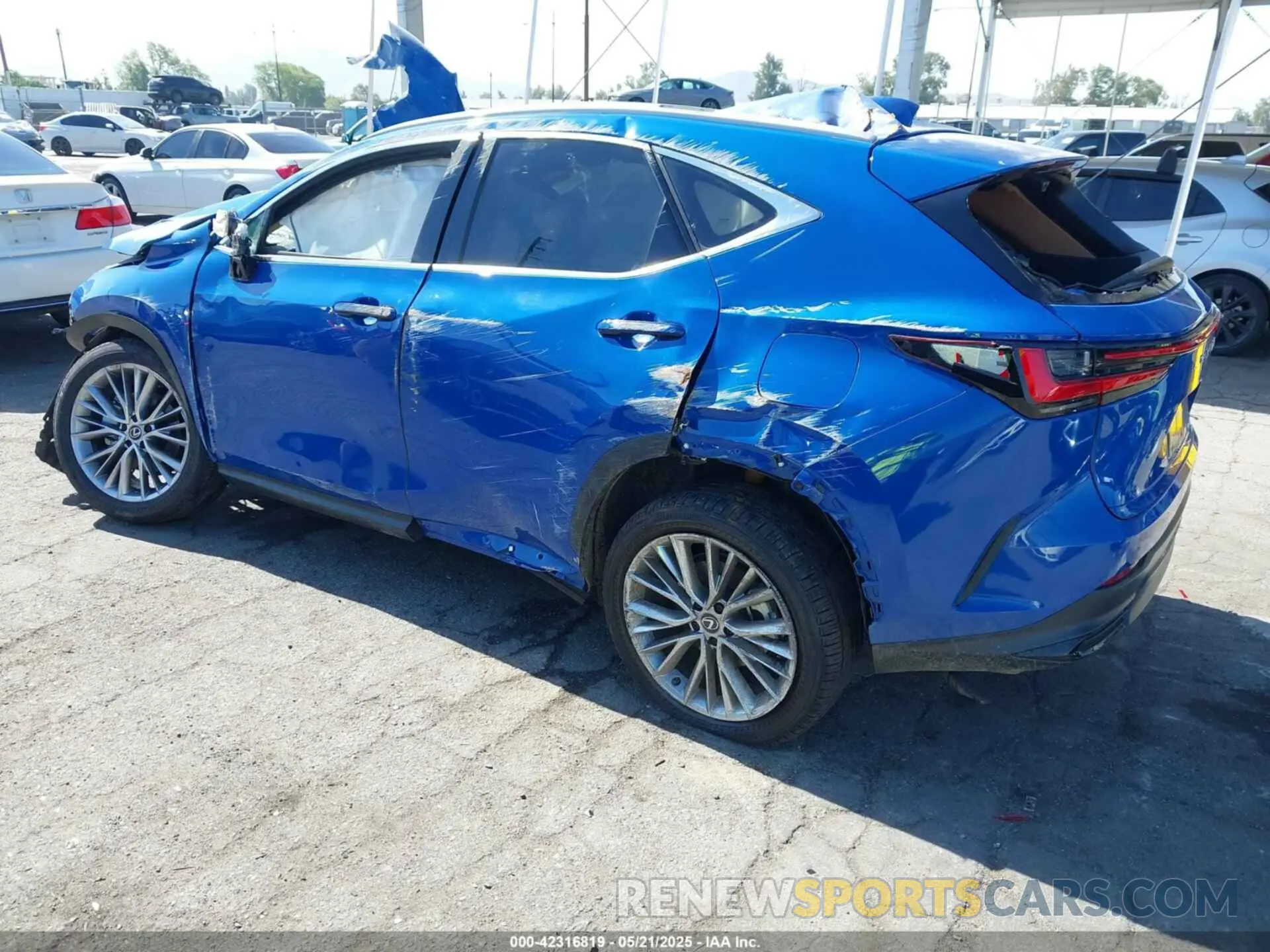 3 Фотография поврежденного автомобиля 2T2GKCEZ4SC033637 LEXUS NX 350H 2025
