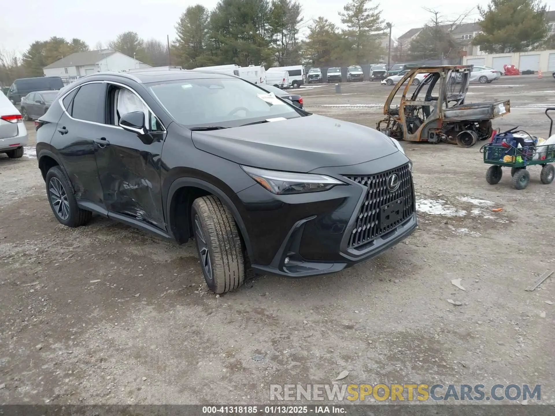 1 Photograph of a damaged car 2T2GKCEZ6SC039679 LEXUS NX 350H 2025