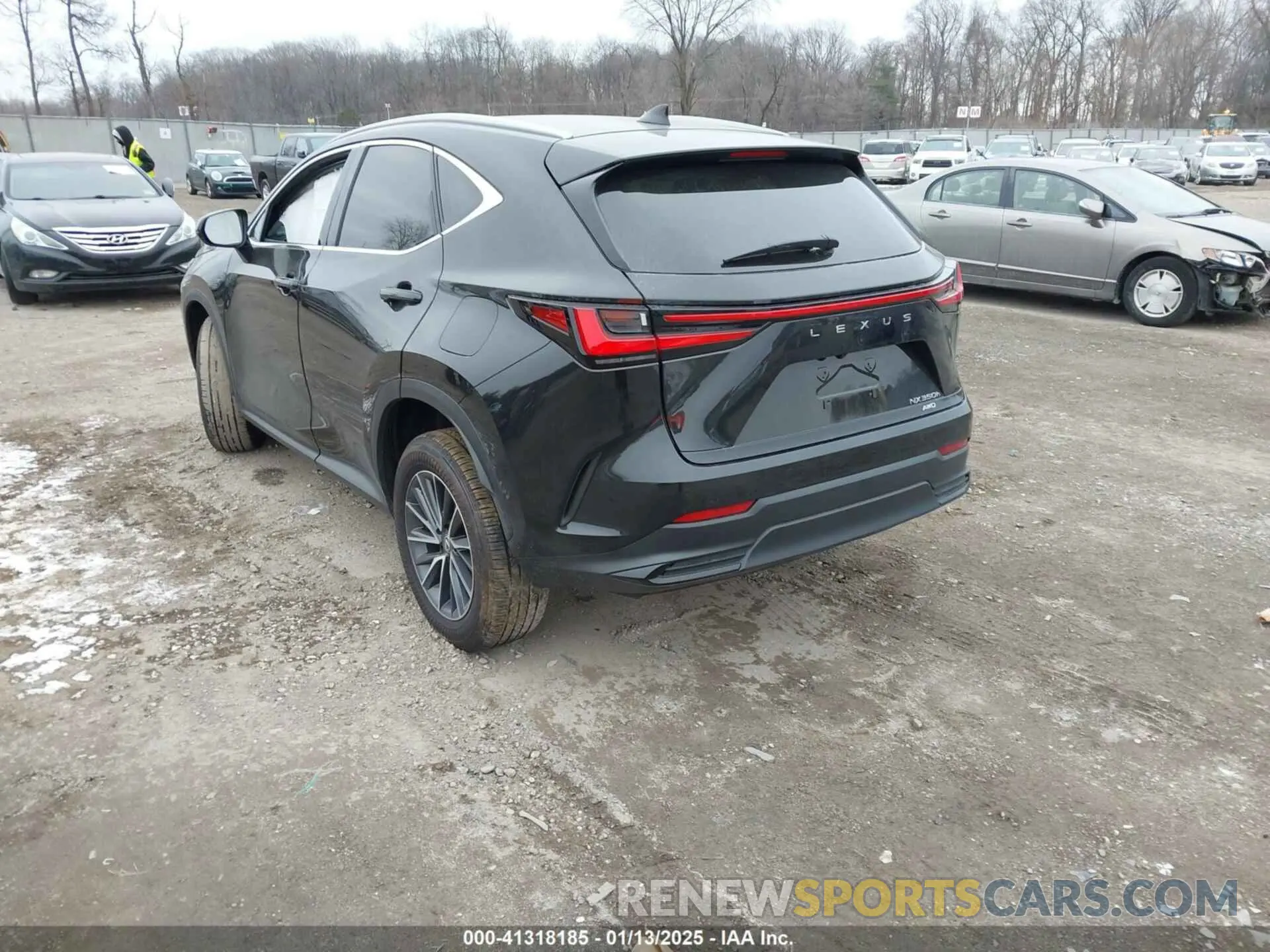 3 Photograph of a damaged car 2T2GKCEZ6SC039679 LEXUS NX 350H 2025