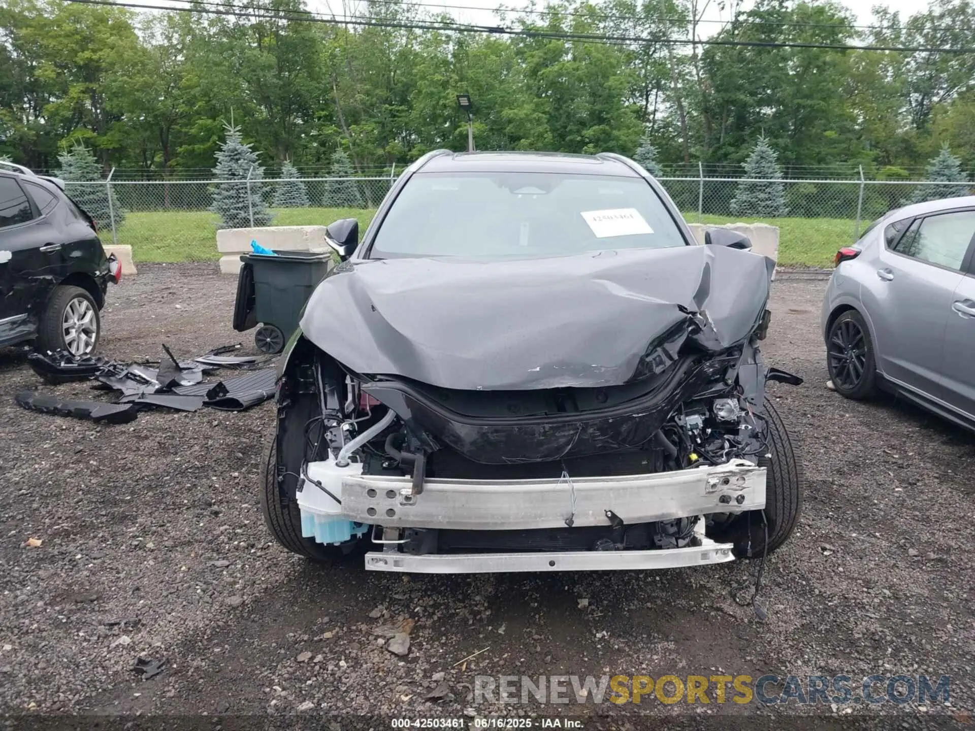 13 Photograph of a damaged car 2T2GKCEZ7SC044244 LEXUS NX 350H 2025
