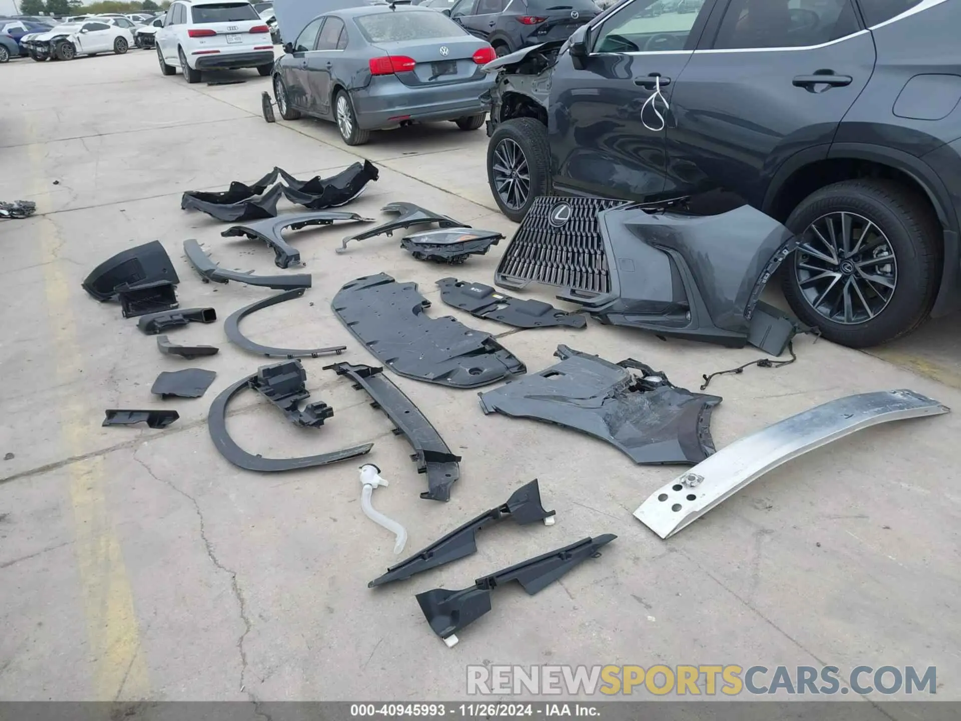 12 Photograph of a damaged car 2T2GKCEZ8SC040932 LEXUS NX 350H 2025