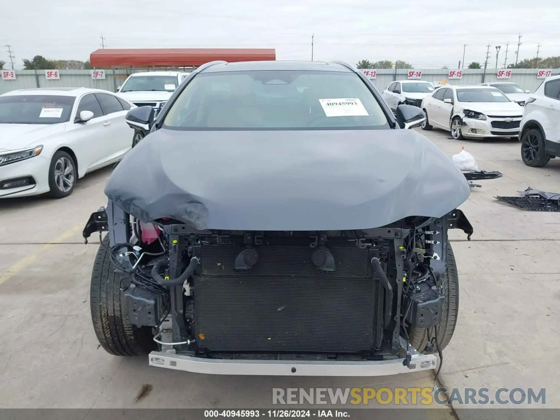 13 Photograph of a damaged car 2T2GKCEZ8SC040932 LEXUS NX 350H 2025