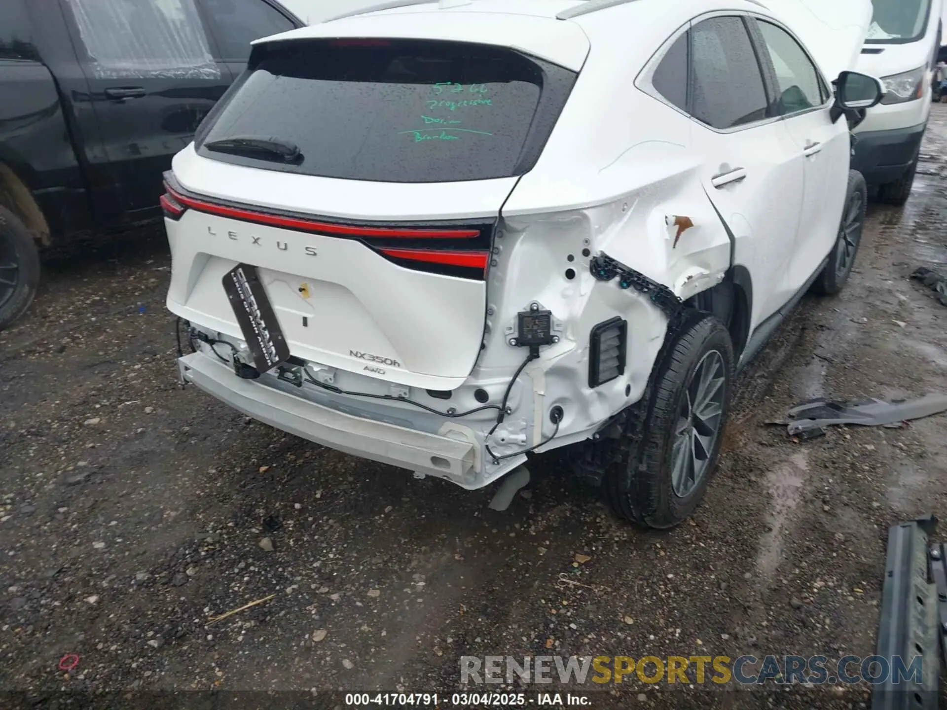 4 Фотография поврежденного автомобиля 2T2HKCEZ3SC043032 LEXUS NX 350H 2025