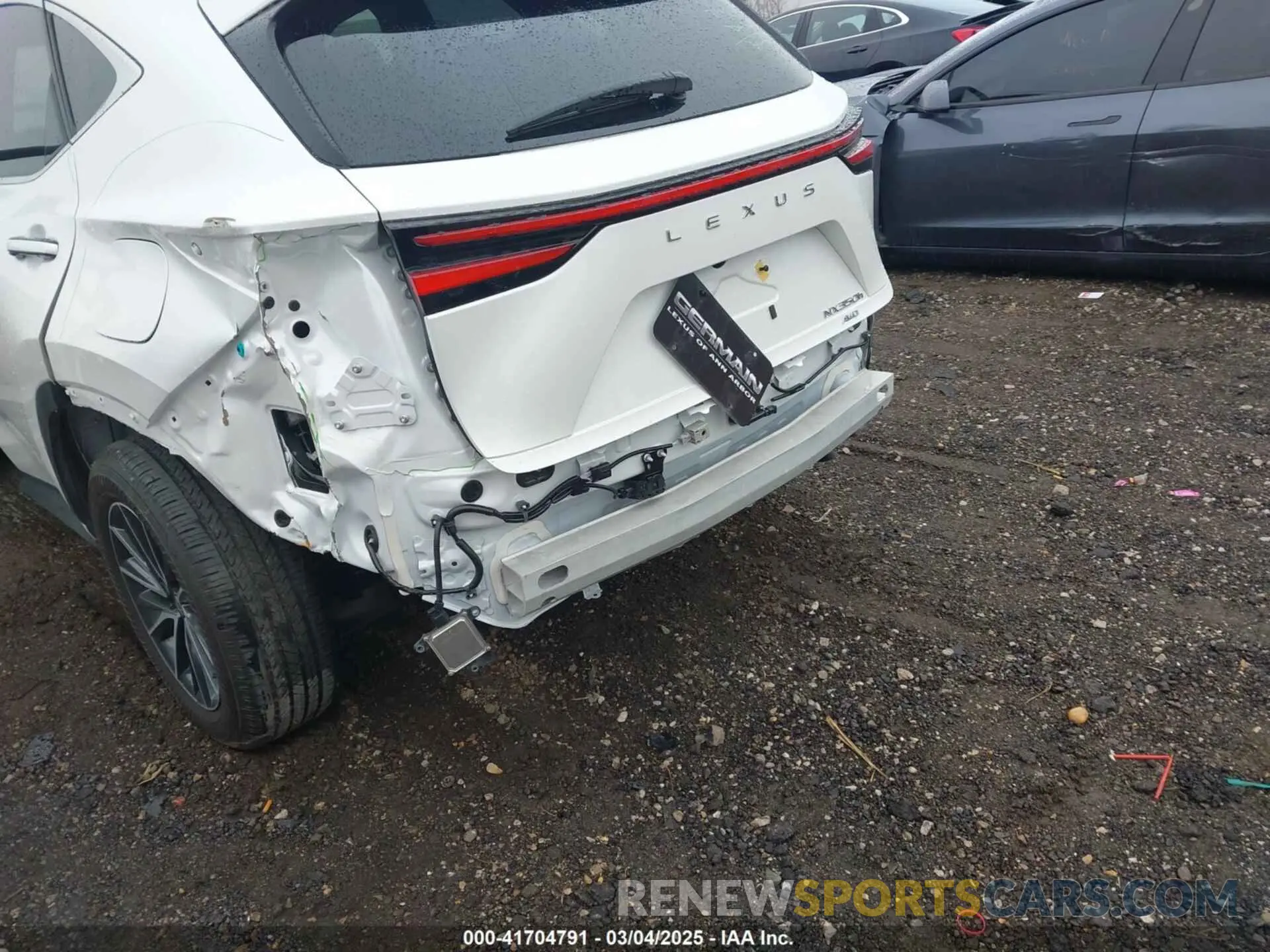 6 Фотография поврежденного автомобиля 2T2HKCEZ3SC043032 LEXUS NX 350H 2025
