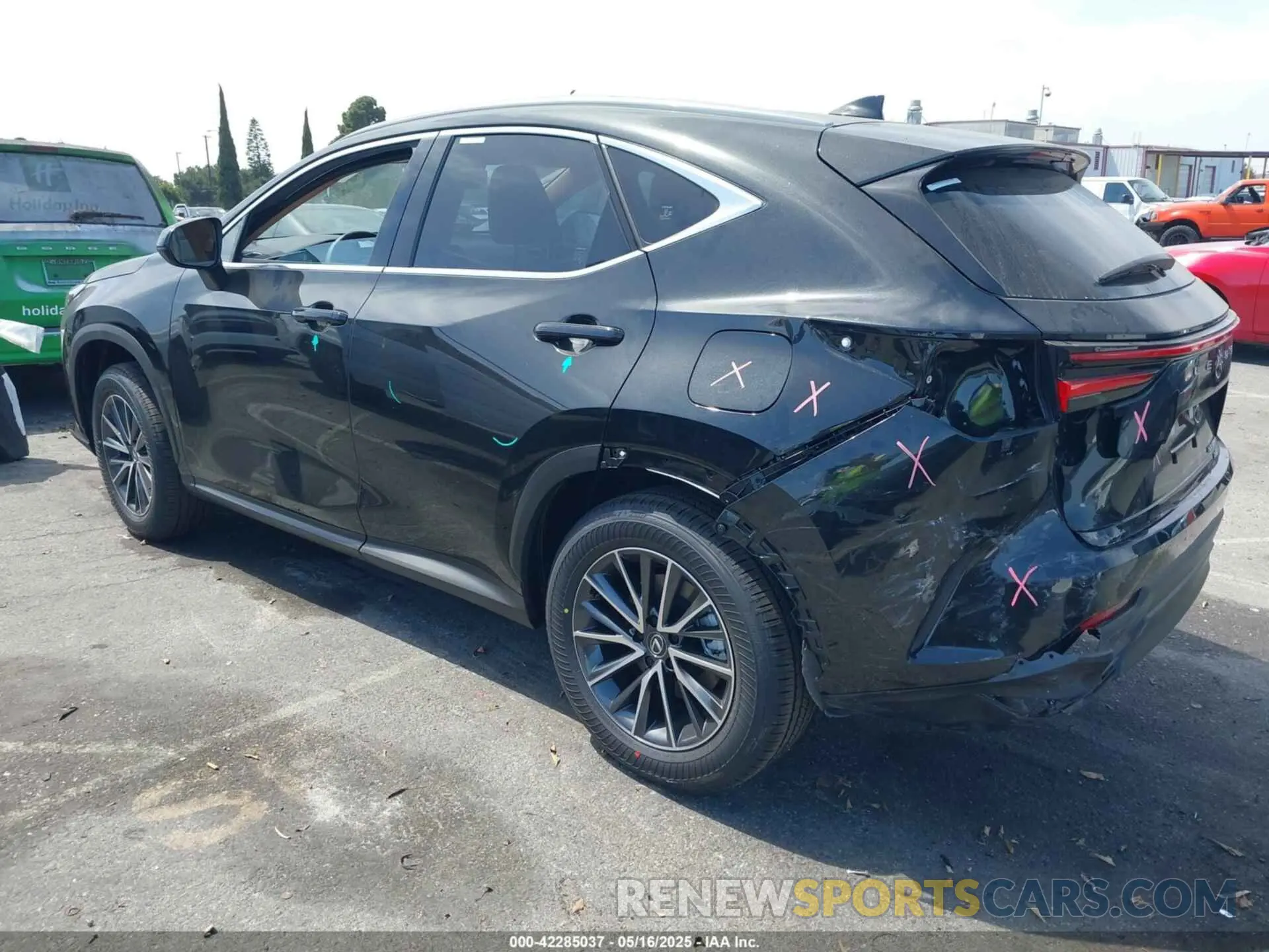 3 Photograph of a damaged car JTJGKCEZXS5034774 LEXUS NX 350H 2025