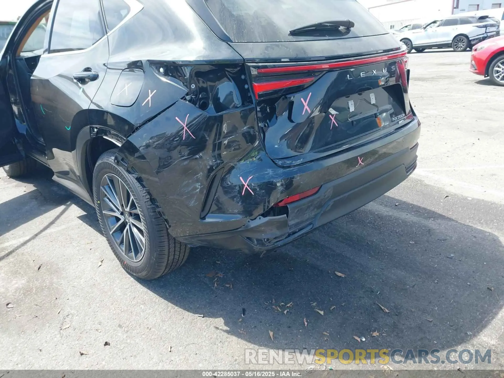 6 Photograph of a damaged car JTJGKCEZXS5034774 LEXUS NX 350H 2025