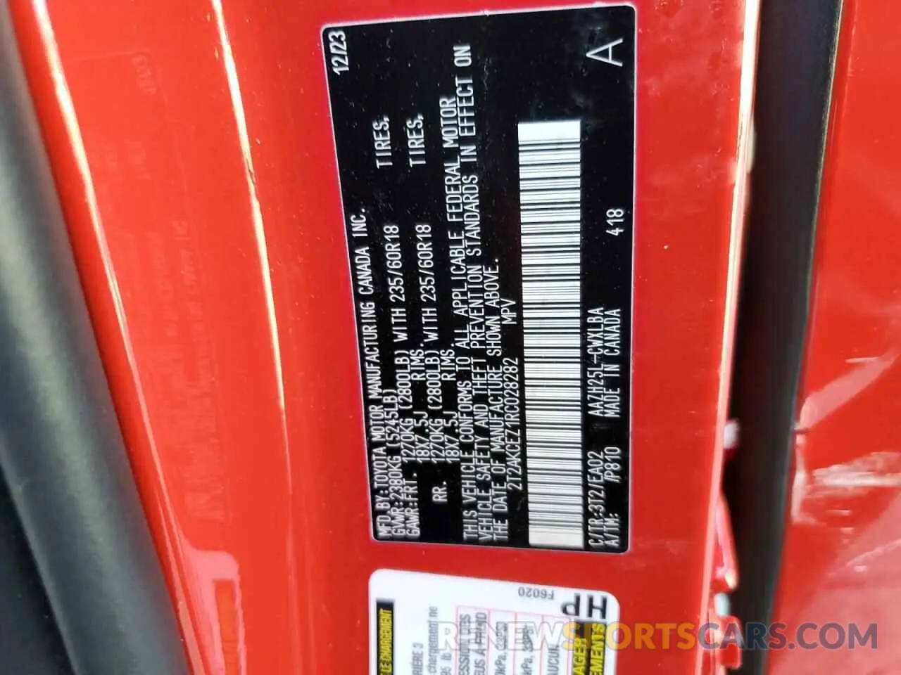 16 Фотография поврежденного автомобиля 2T2AKCEZ1RC028282 LEXUS NX 350H BA 2024