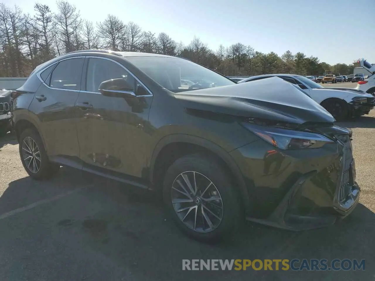 4 Photograph of a damaged car 2T2AKCEZ4RC022704 LEXUS NX 350H BA 2024